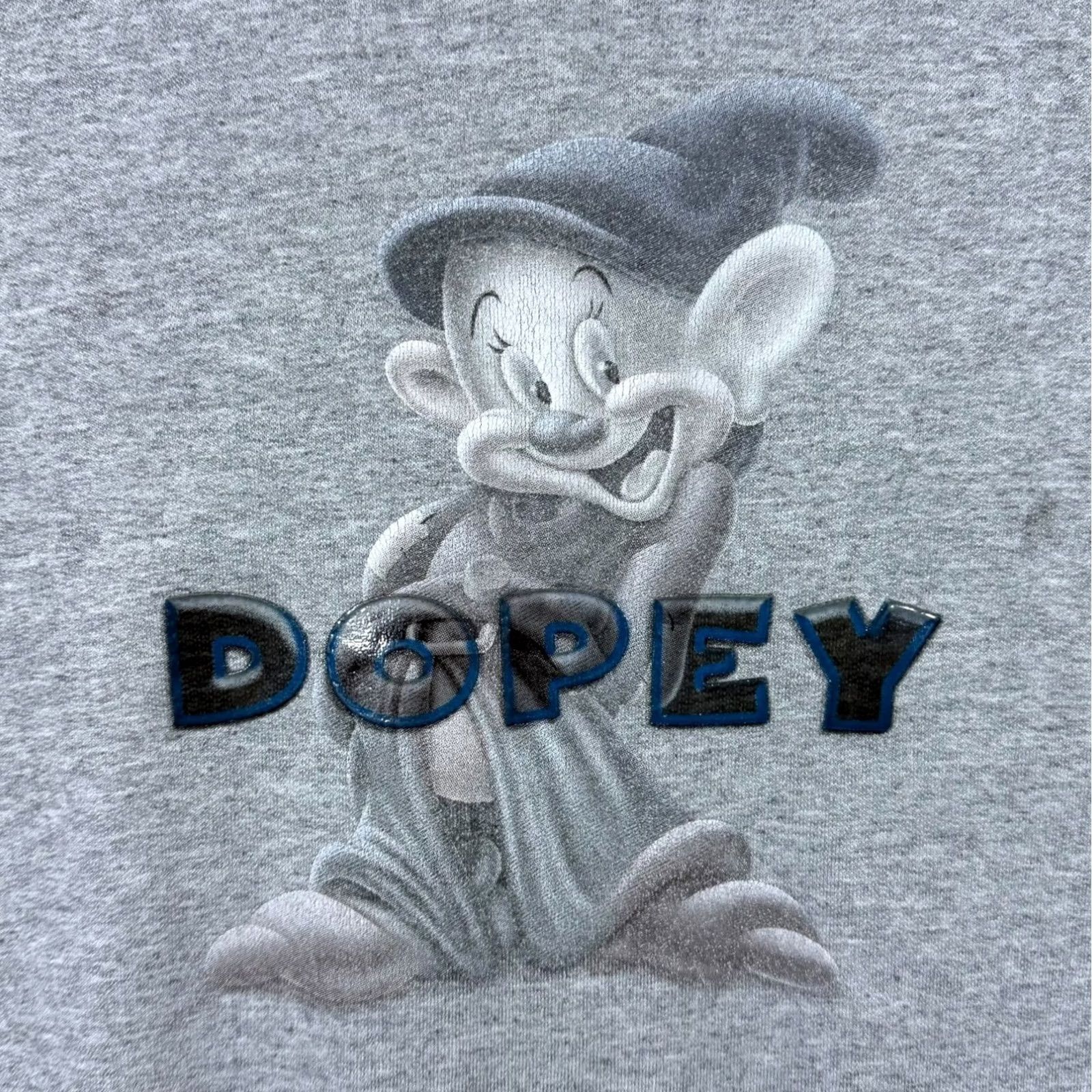 Disney VINTAGE Disney Snow White Spellout Graphic Sweatshirt Grey XL Mens Rugged Pullover Hanes? (Note: As per rules, no new info; this line is placeholder) Size US XL / EU 56 / 4 - 3 Thumbnail
