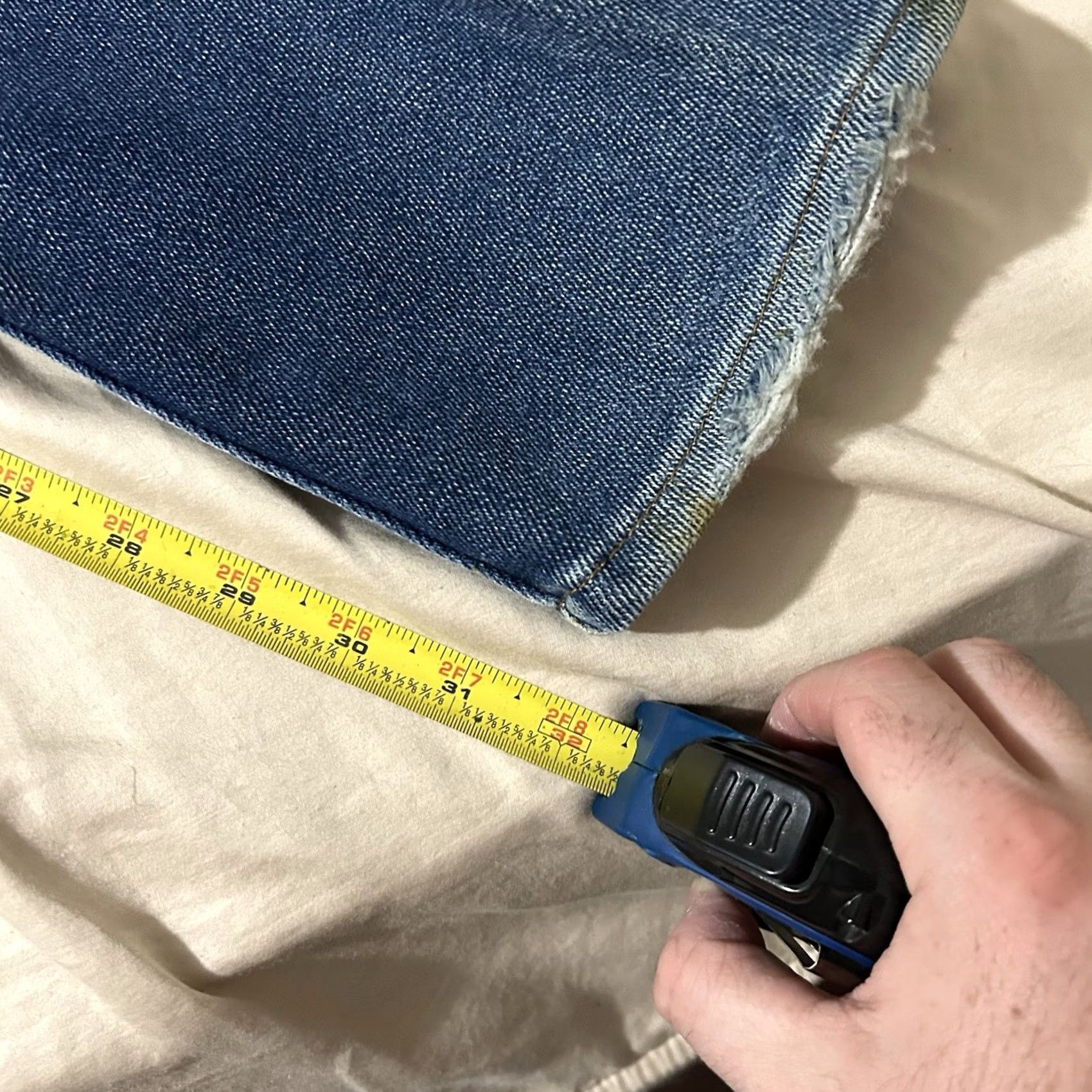 Levi's VINTAGE Levi's 517 Bootcut Jeans Men 36 X 34 Blue 80s Flare Worn Faded 517 Bootcut Jeans Mens Size US 36 / EU 52 - 7 Thumbnail