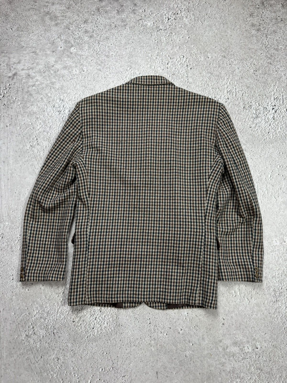 Other Vintage Wool Blend Plaid Blazer Jacket Made In Britain Size US M / EU 48-50 / 2 - 8 Thumbnail