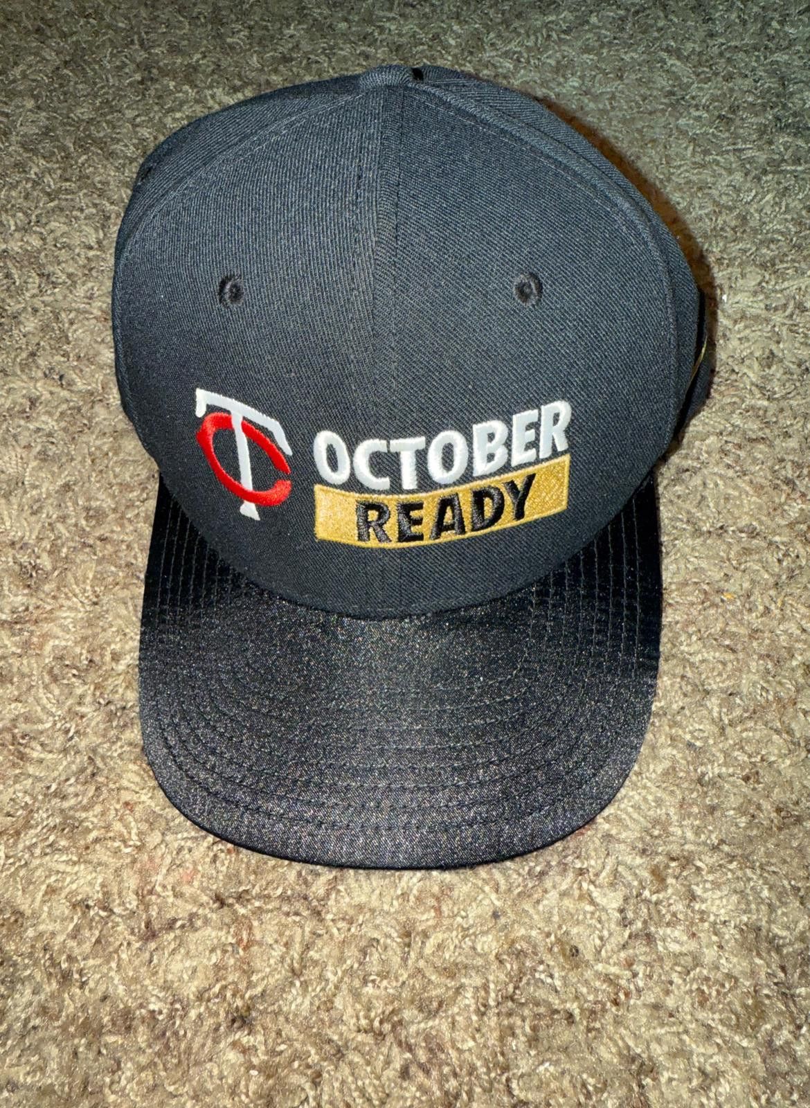 Nike Men’s Minnesota Twins Hat Cap MLB October Ready Post Season SnapBack Hat