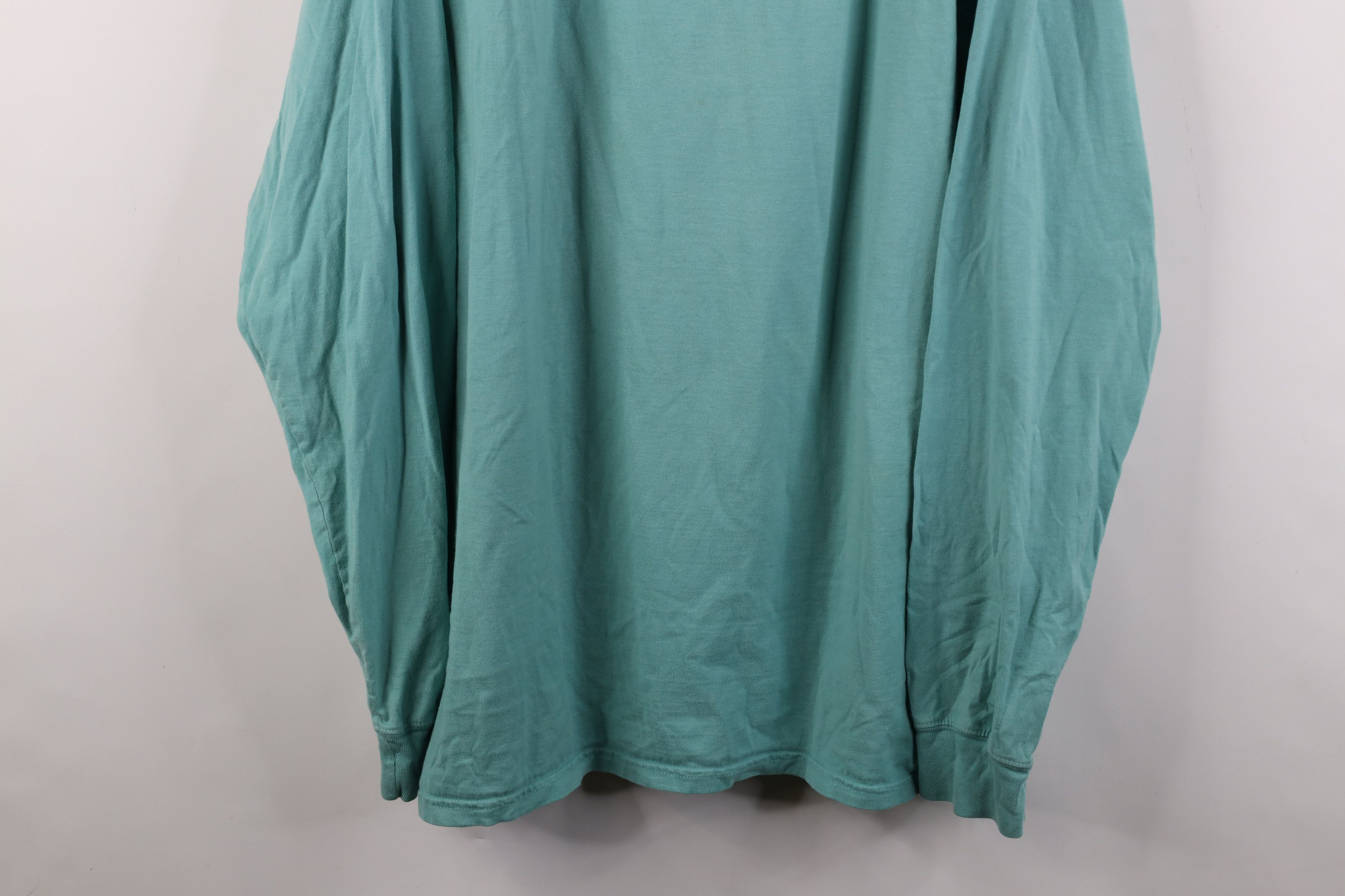 Vintage Vintage 90s Y2K Streetwear Stonewash Long Sleeve T-Shirt Size US XXL / EU 58 / 5 - 3 Thumbnail