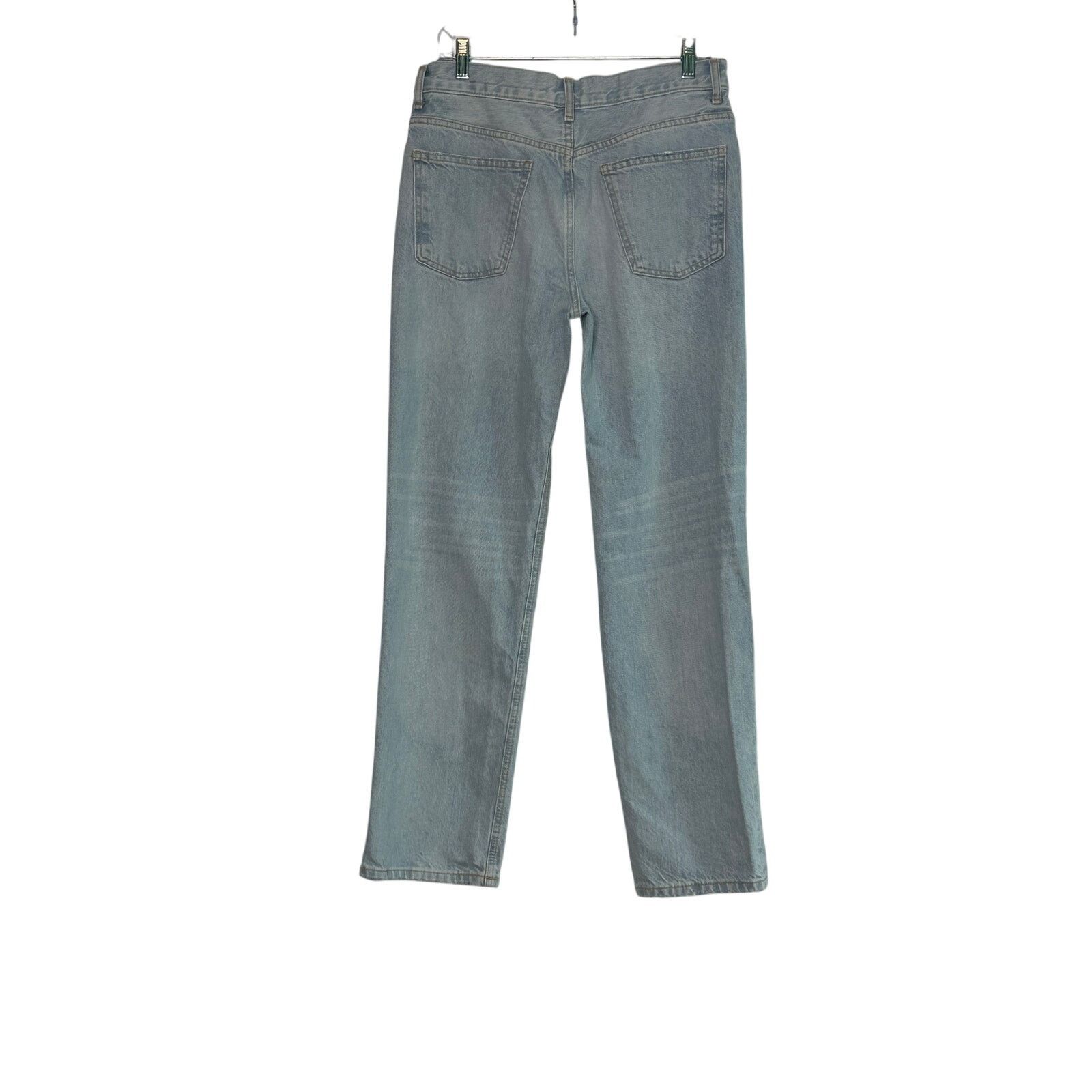 Zara Zara light wash high waist ripped jeans size 6 Size 28" / US 6 / IT 42 - 11 Thumbnail