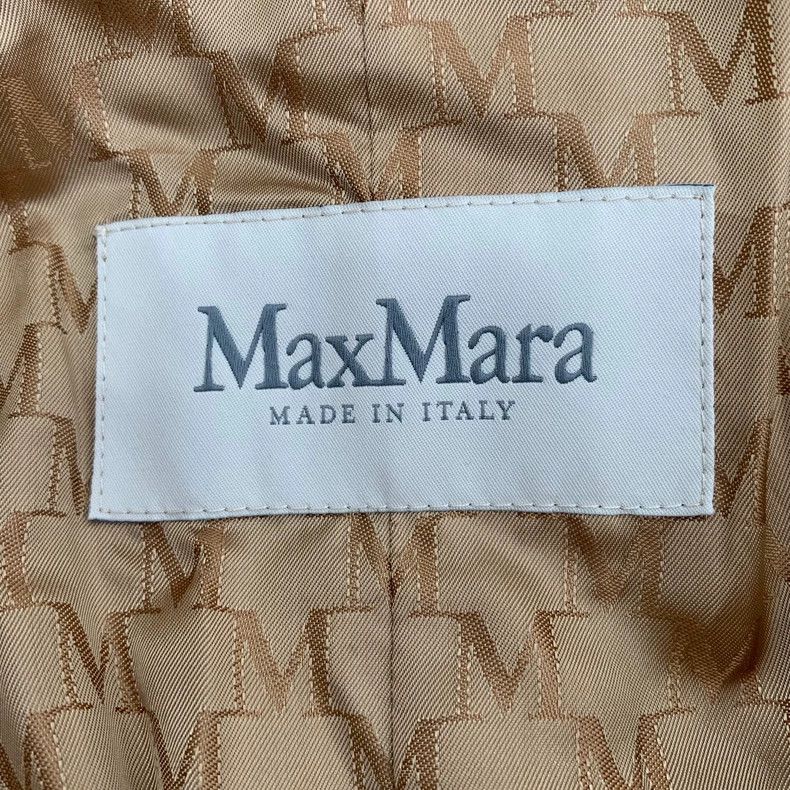 Max Mara Max Mara 101801 Collection Brown Sheepwool Lapel Double Br Size XL / US 12-14 / IT 48-50 - 6 Thumbnail
