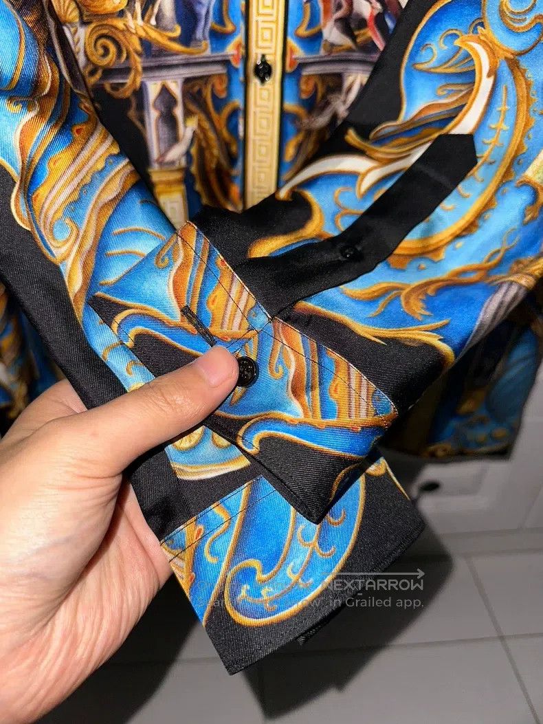 Versace Versace Main line baroque Poseidon Palace men's mulberry s Size US L / EU 52-54 / 3 - 6 Thumbnail