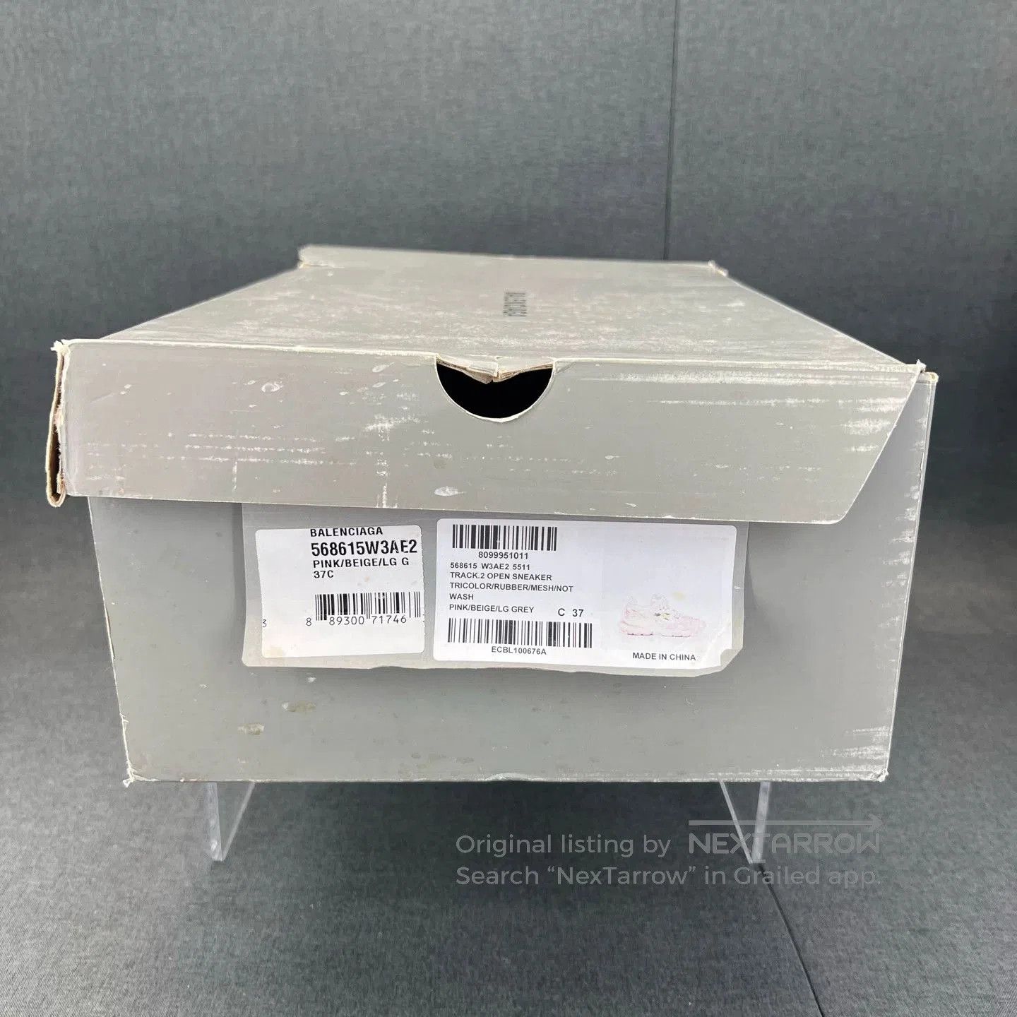Balenciaga Balenciaga Track 2 White Pink Size 37. Size US 6 / IT 36 - 9 Thumbnail