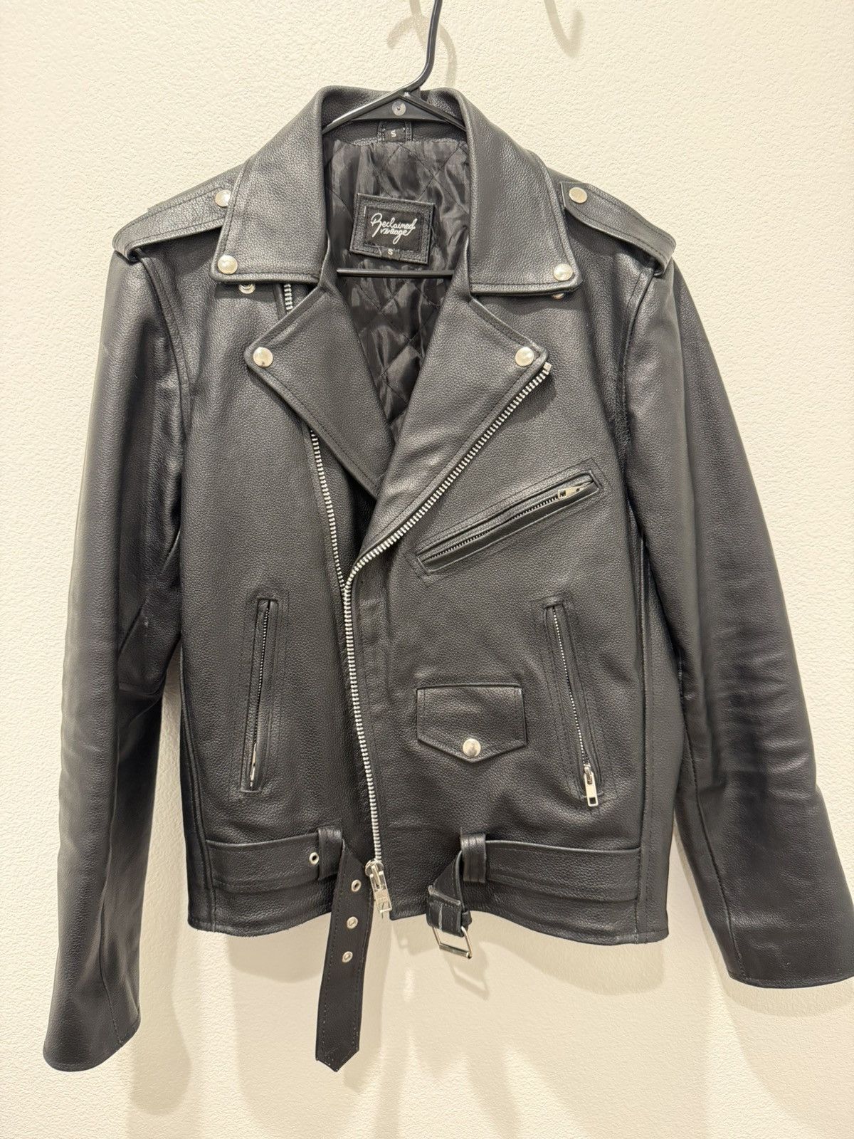 Other Reclaimed Vintage Leather Jacket Size US S / EU 44-46 / 1 - 1 Thumbnail