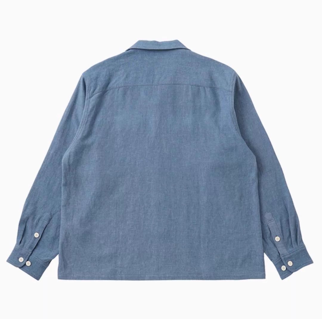 Visvim VISVIM 26SS CARROW SHIRTS 4 LT.BLUE Size US XL / EU 56 / 4 - 2 Thumbnail