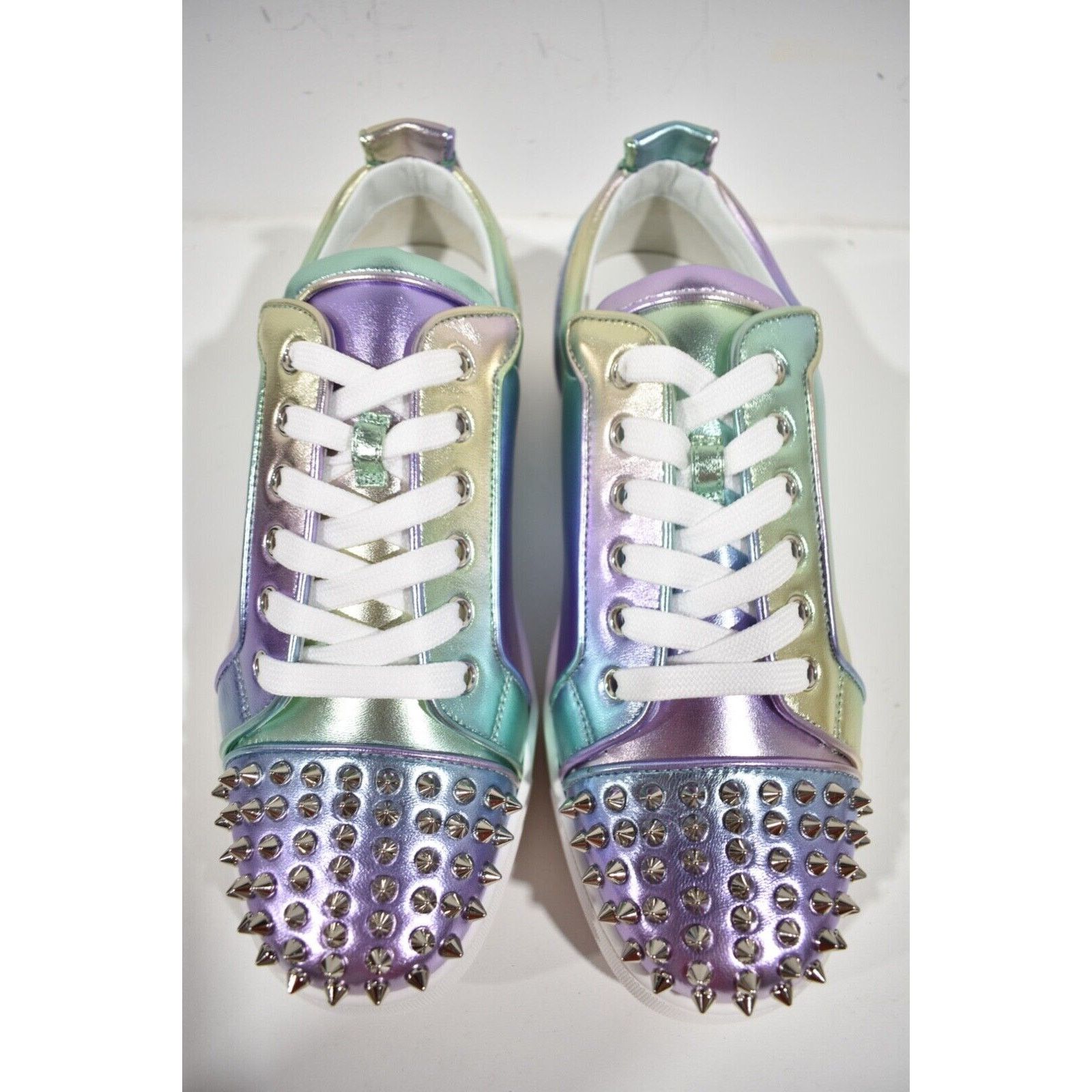 Christian Louboutin Christian Louboutin Mens Fun Louis Junior Spikes Flat Size US 12 / EU 45 - 6 Thumbnail