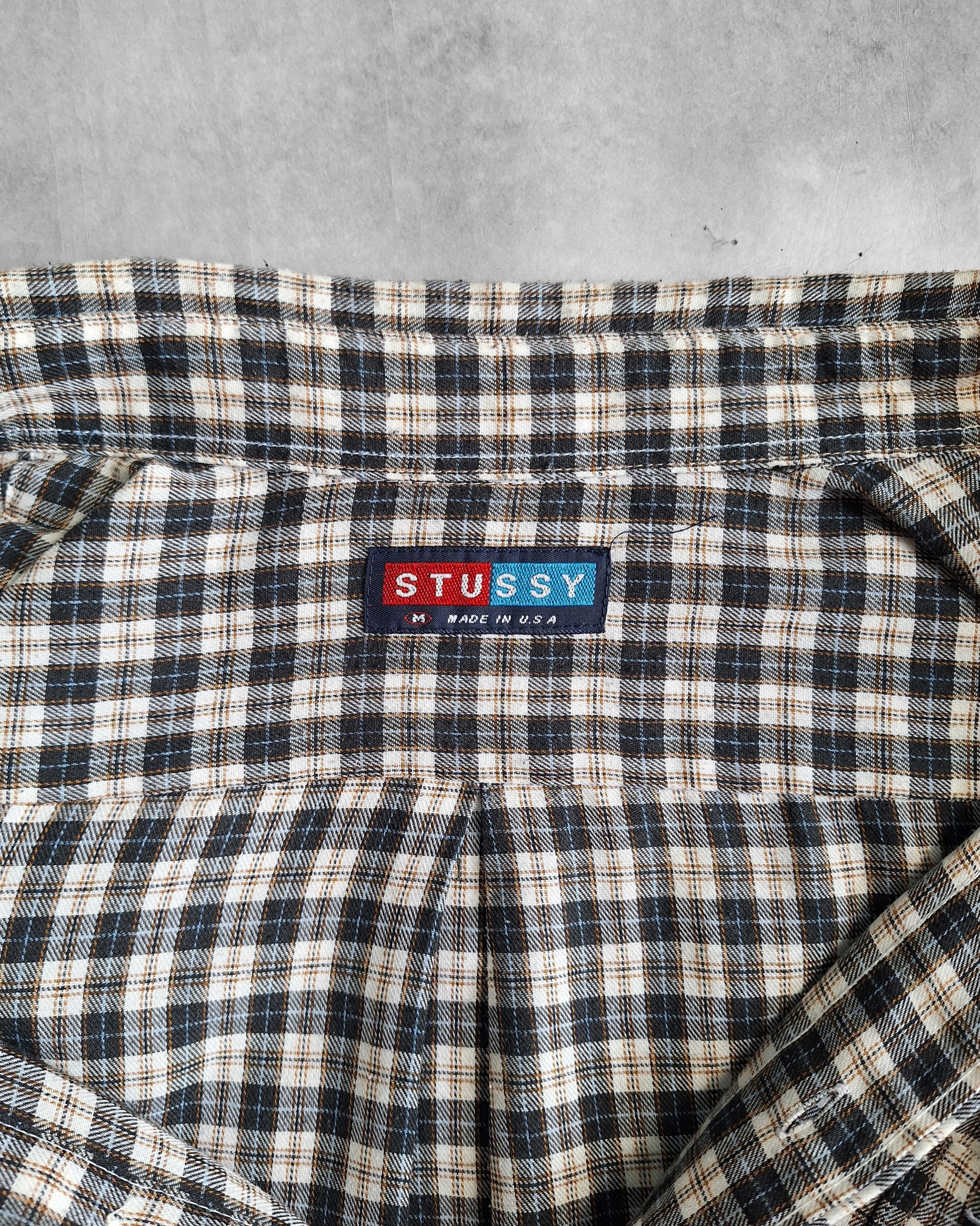 Stussy Vintage Stussy Flannel Shirt Size US M / EU 48-50 / 2 - 9 Thumbnail