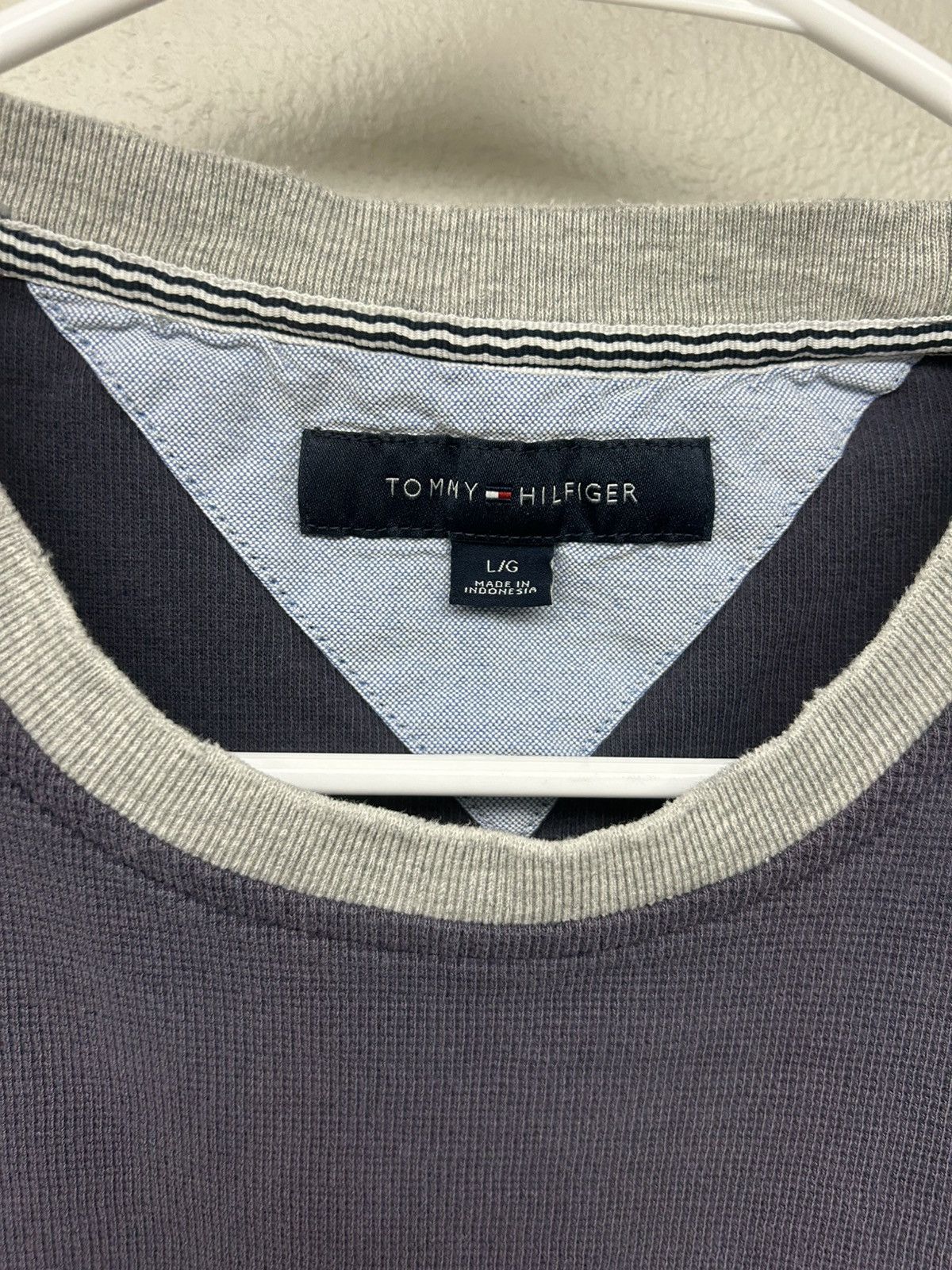 Tommy Hilfiger Tommy Hilfiger Waffle Knit T-shirt Size US L / EU 52-54 / 3 - 3 Thumbnail
