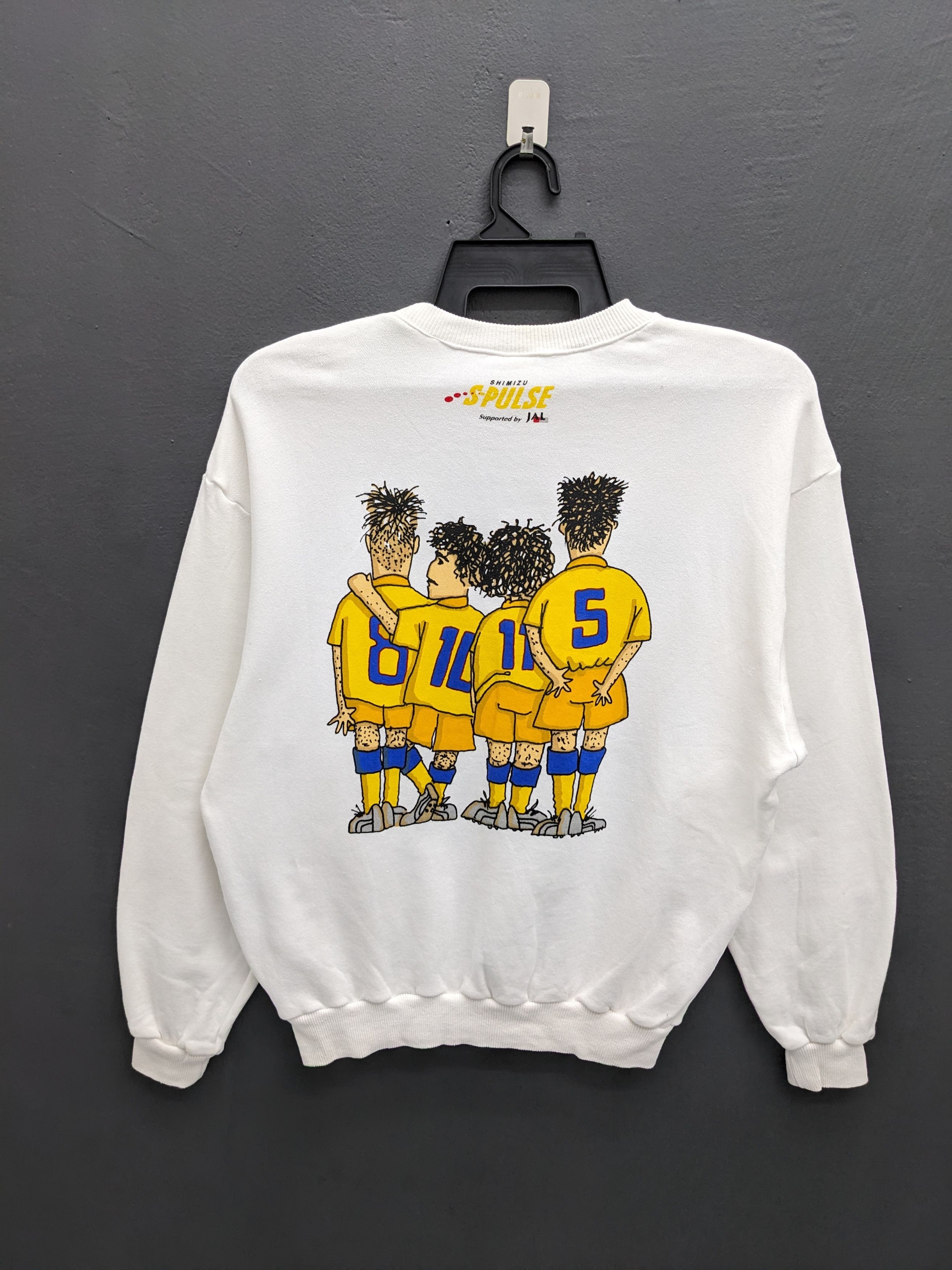 Japanese Brand × Vintage VINTAGE JAPANESE SHIMIZU S-PULSE JAL SWEATSHIRT Size US M / EU 48-50 / 2 - 5 Thumbnail
