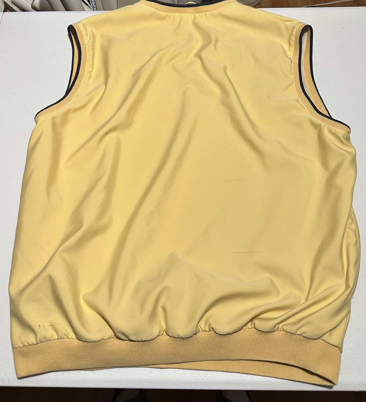 Vintage Vintage Y2K Masters Golf V neck yellow Pullover Vest Size US XL / EU 56 / 4 - 3 Thumbnail