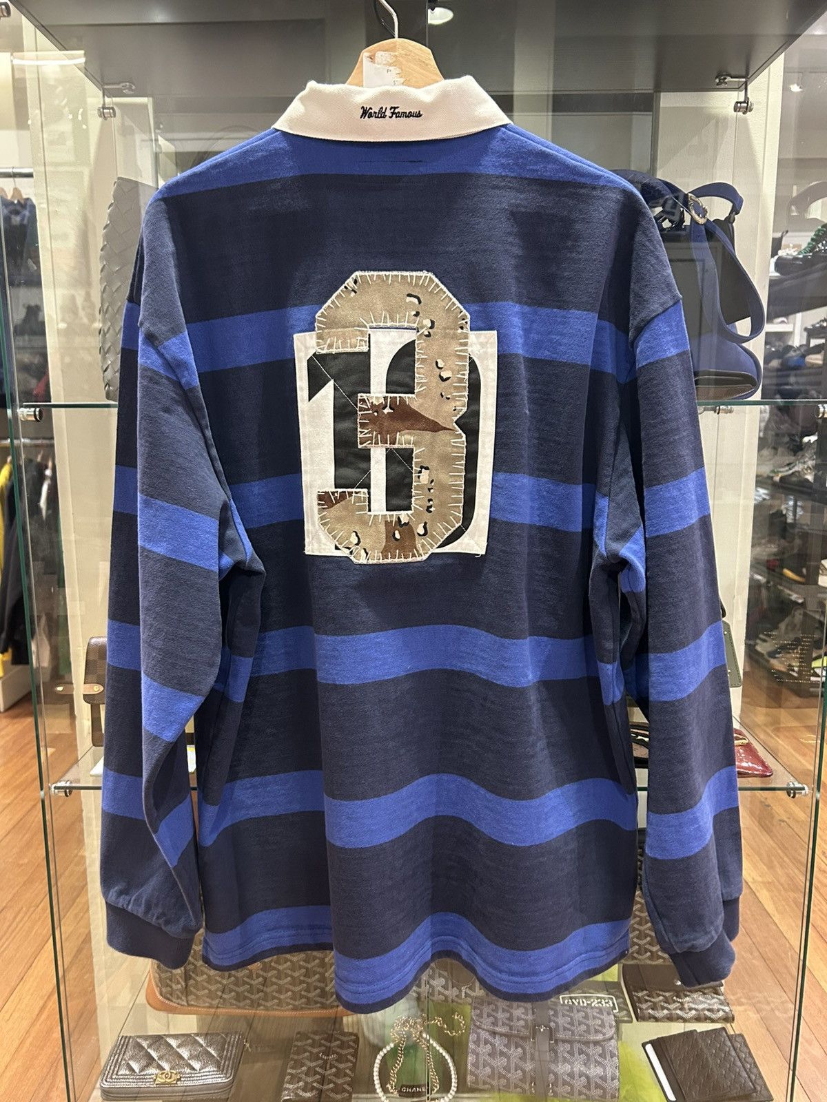 Supreme Supreme Striped Rugby Size US XL / EU 56 / 4 - 2 Thumbnail