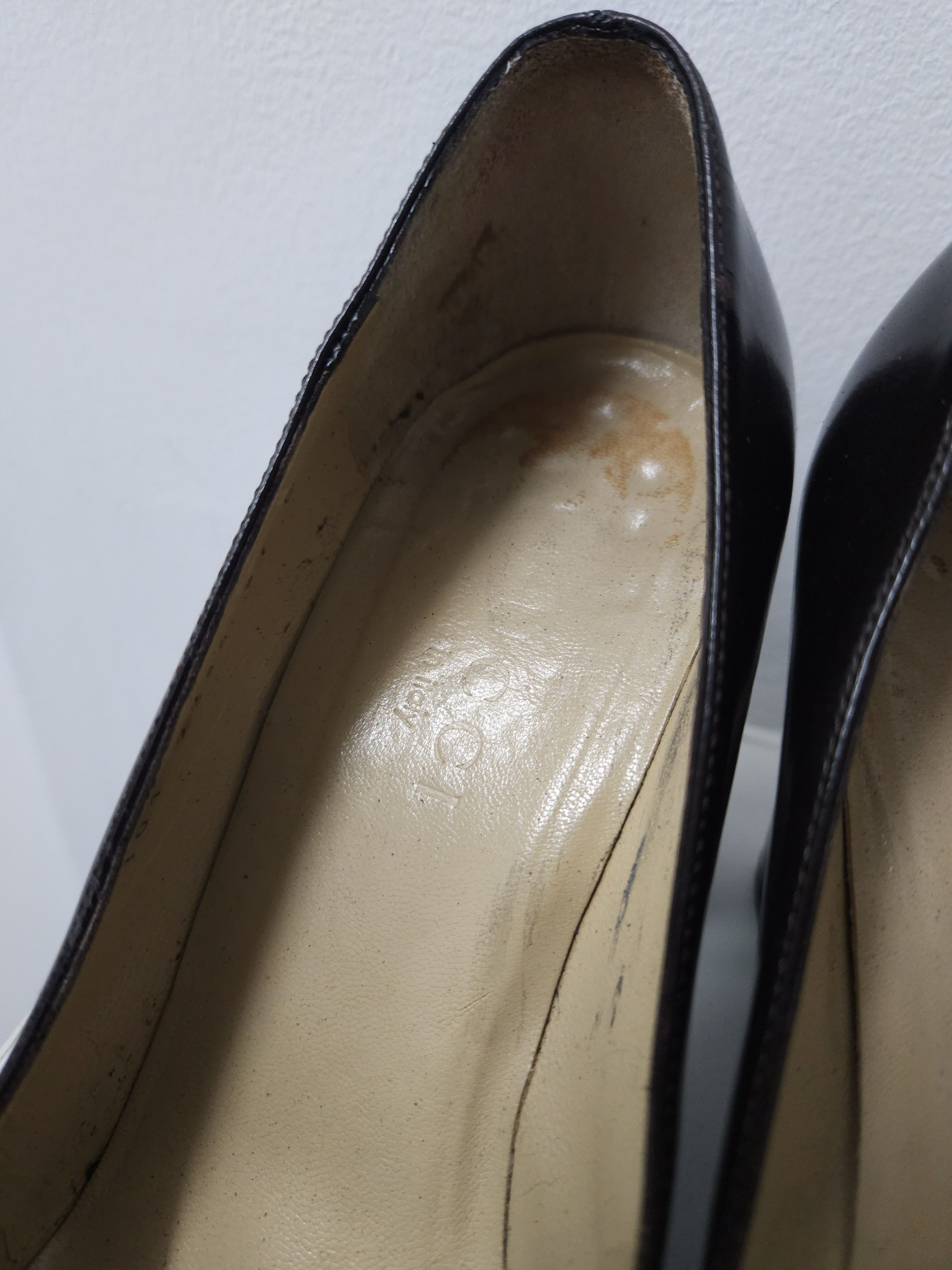 Gucci Archive Gucci square toe block heel pumps mules Size US 7 / IT 37 - 22 Thumbnail