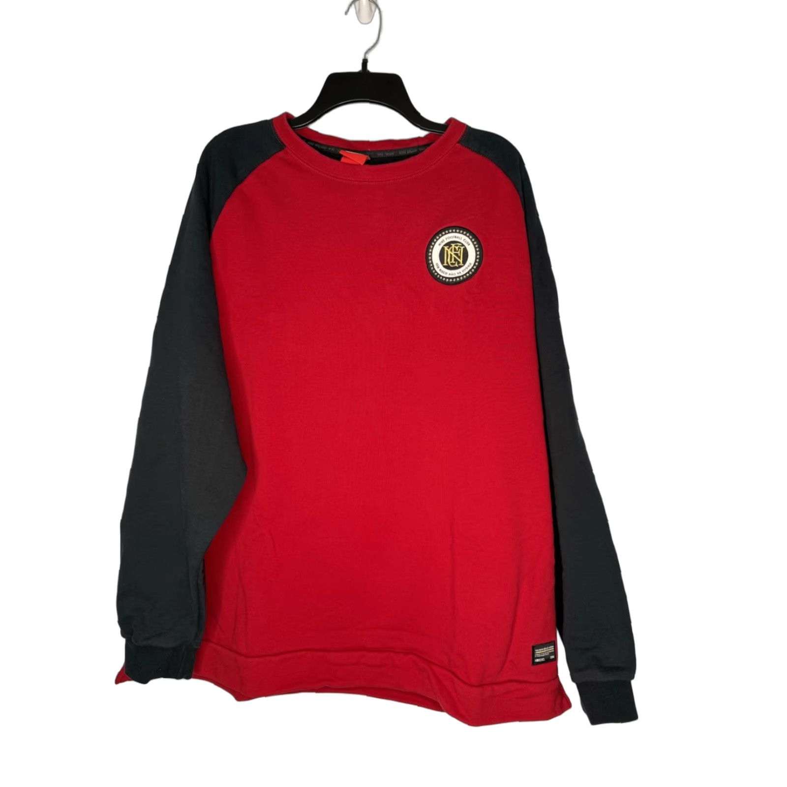 Nike Nike FC Sweatshirt Mens 2XL Red Crew Neck Pullover Soccer Football Nike FC Logo Sweatshirt Size US XXL / EU 58 / 5 - 1 Thumbnail