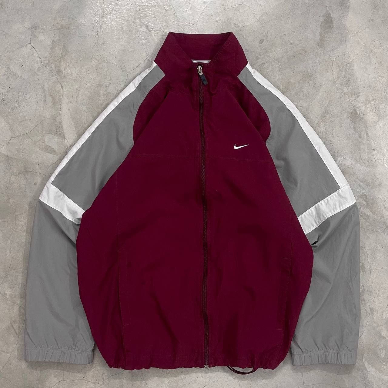 Nike Vintage 90S Nike Big Swoosh Windbreaker Jacket Size US L / EU 52-54 / 3 - 2 Thumbnail