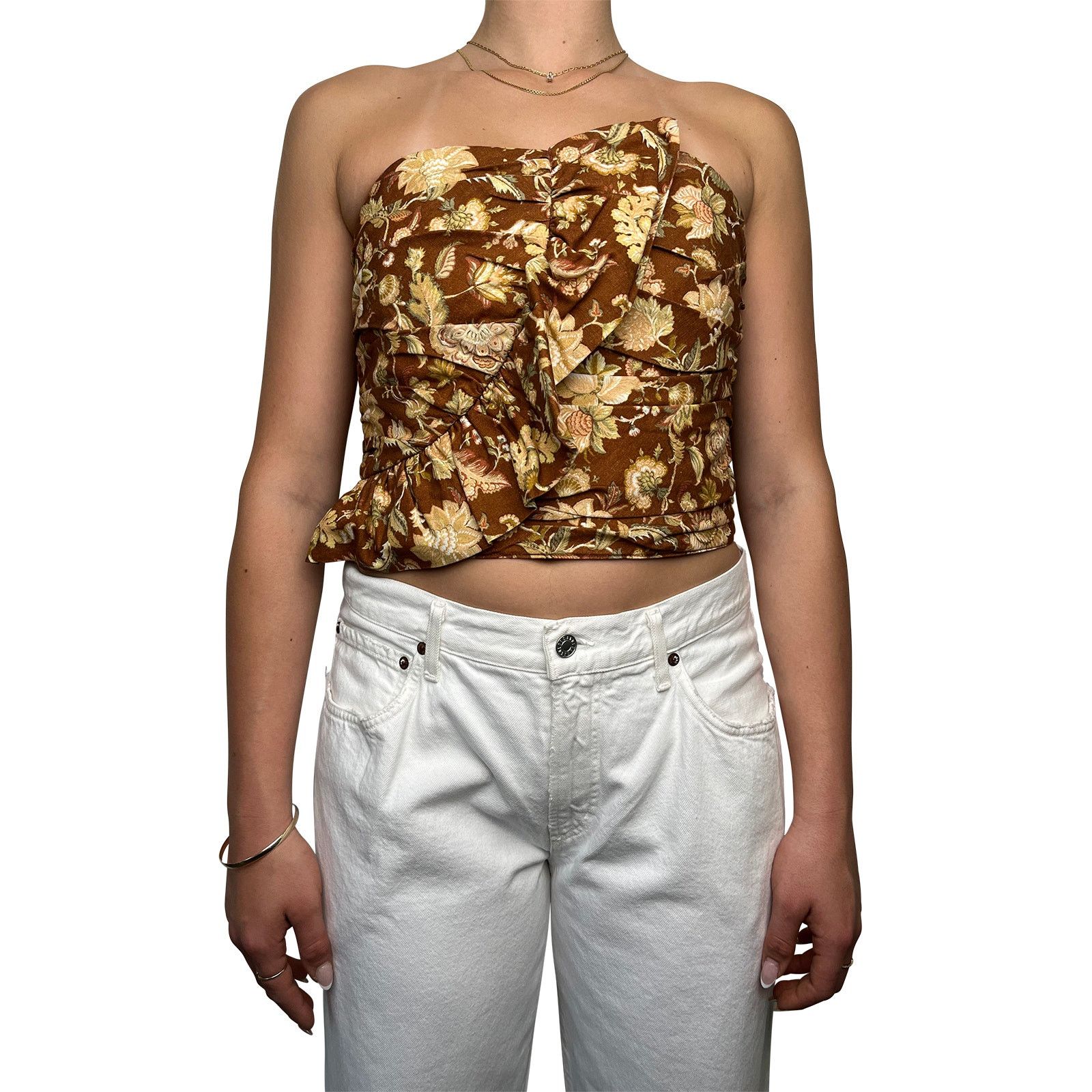 Sezane Sézane Floral bustier Size M / US 6-8 / IT 42-44 - 1 Thumbnail