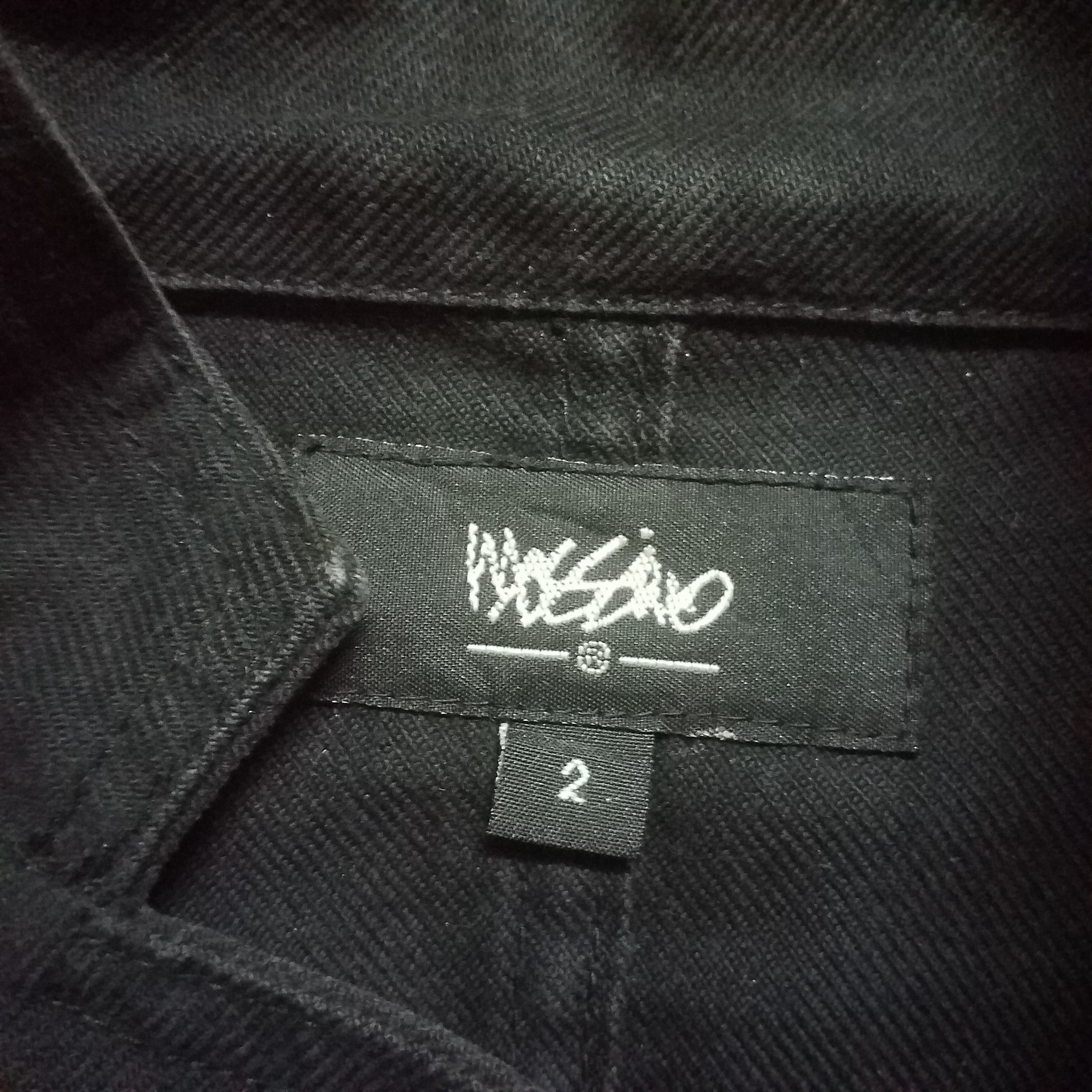 Mossimo MOSSIMO SUPER BLACK SCREW UP BUTTON CHORE JACKET Size US M / EU 48-50 / 2 - 3 Thumbnail