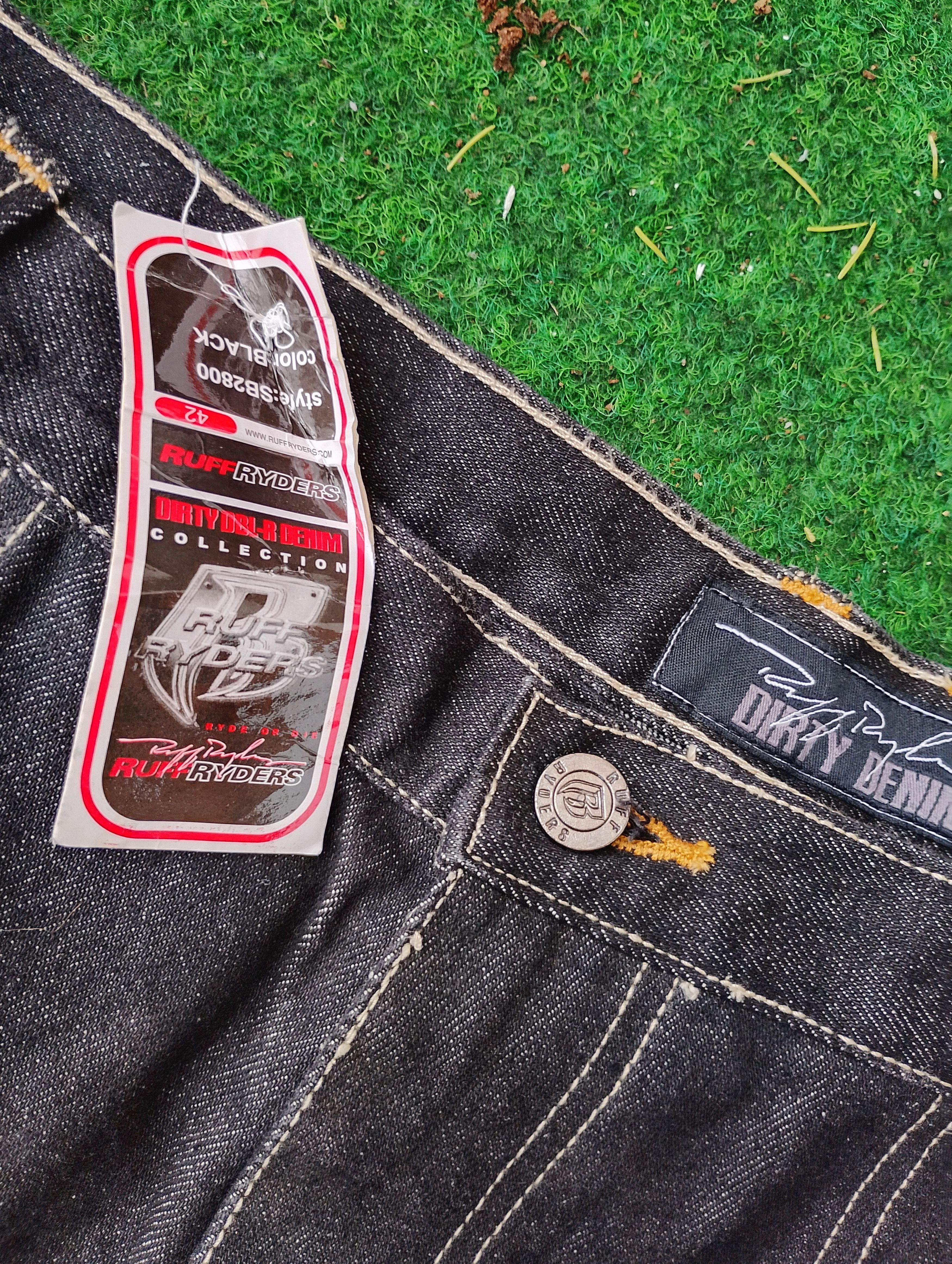 Ruff Ryders Ruff Ryders Durty Denim Collection Jeans Y2K Wide Baggy 42 Size US 42 / EU 58 - 6 Thumbnail