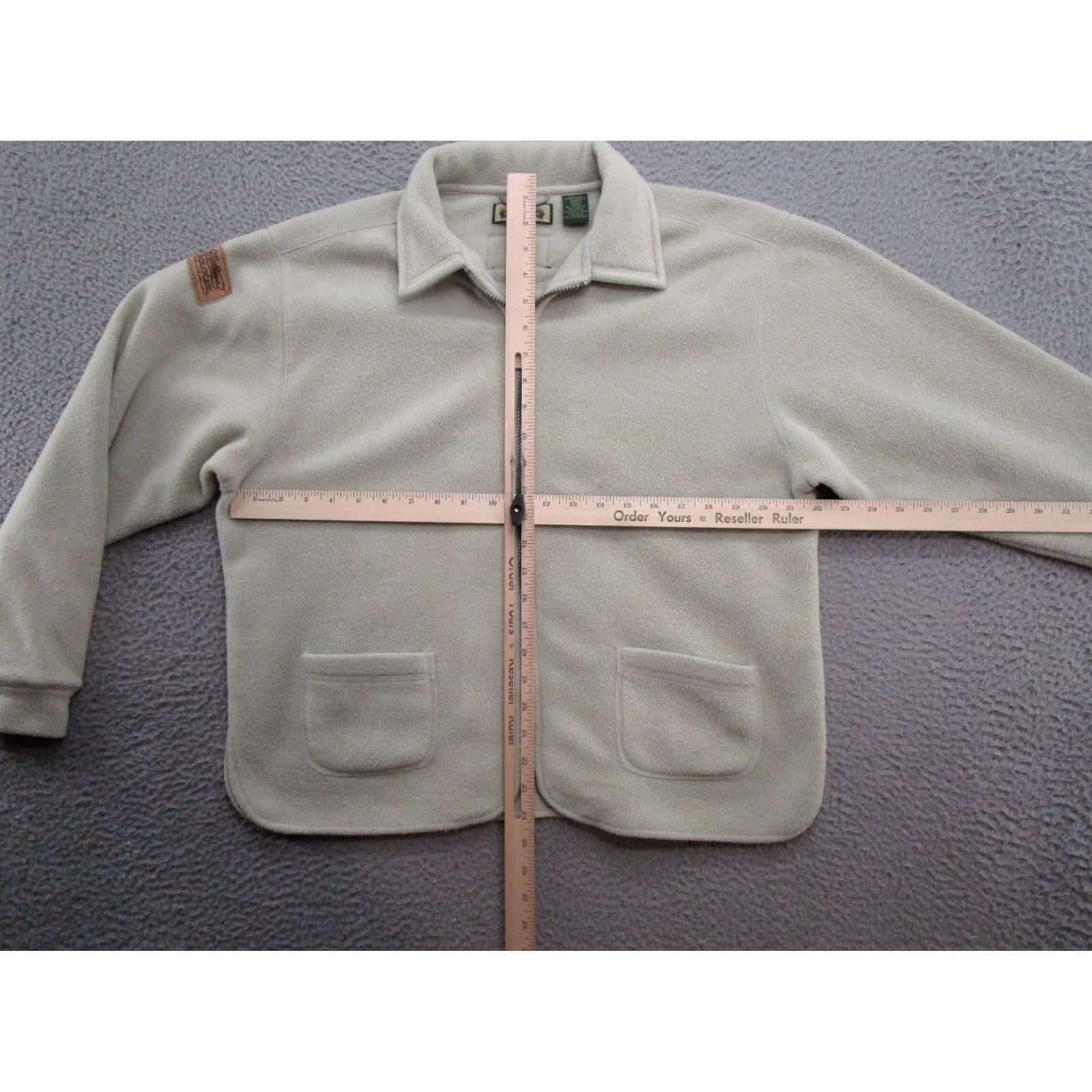 Vintage Field & Stream Jacket Womens Full Zip Ivy Ivory Fleece Lining Zipper L Regular Size Trough Size L / US 10 / IT 46 - 4 Thumbnail