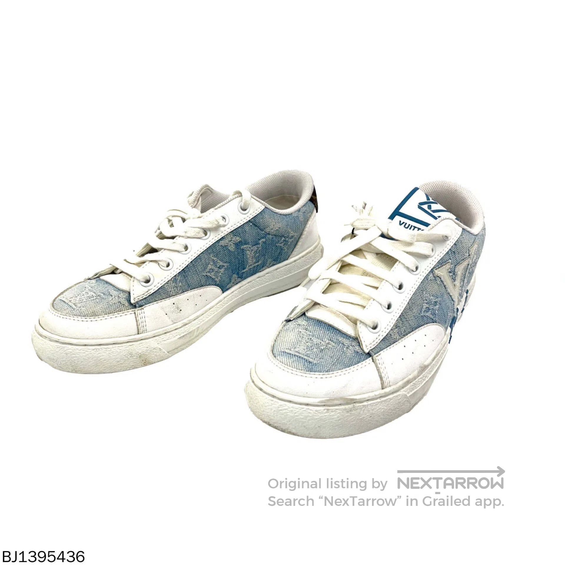 Louis Vuitton louis vuitton charlie denim sneakers size 37.5. Size US 7.5 / EU 40-41 - 1 Thumbnail