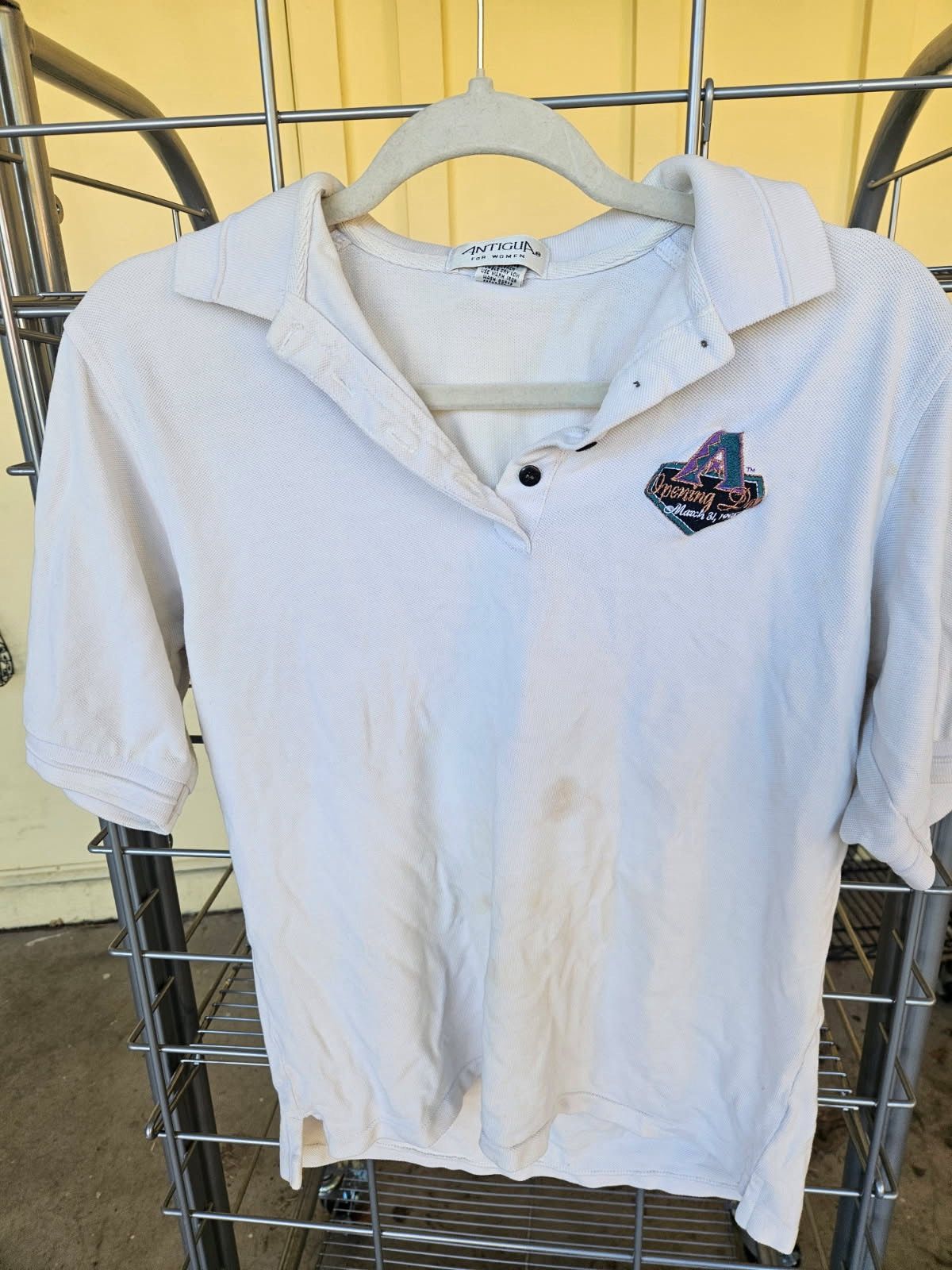 Antigua Arizona Diamondbacks 1998 Opening Day Antigua Polo Size US S / EU 44-46 / 1 - 1 Thumbnail
