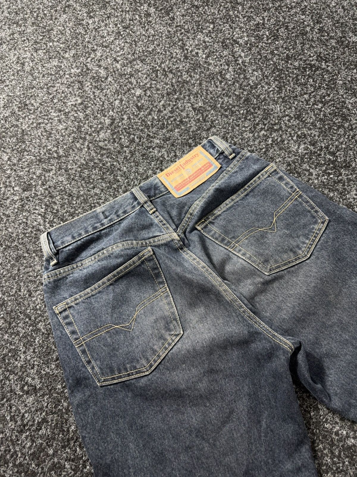 Diesel 00s Retro Diesel Industry Punk Opium Luxury Denim Jeans Y2K Size US 28 / EU 44 - 16 Thumbnail