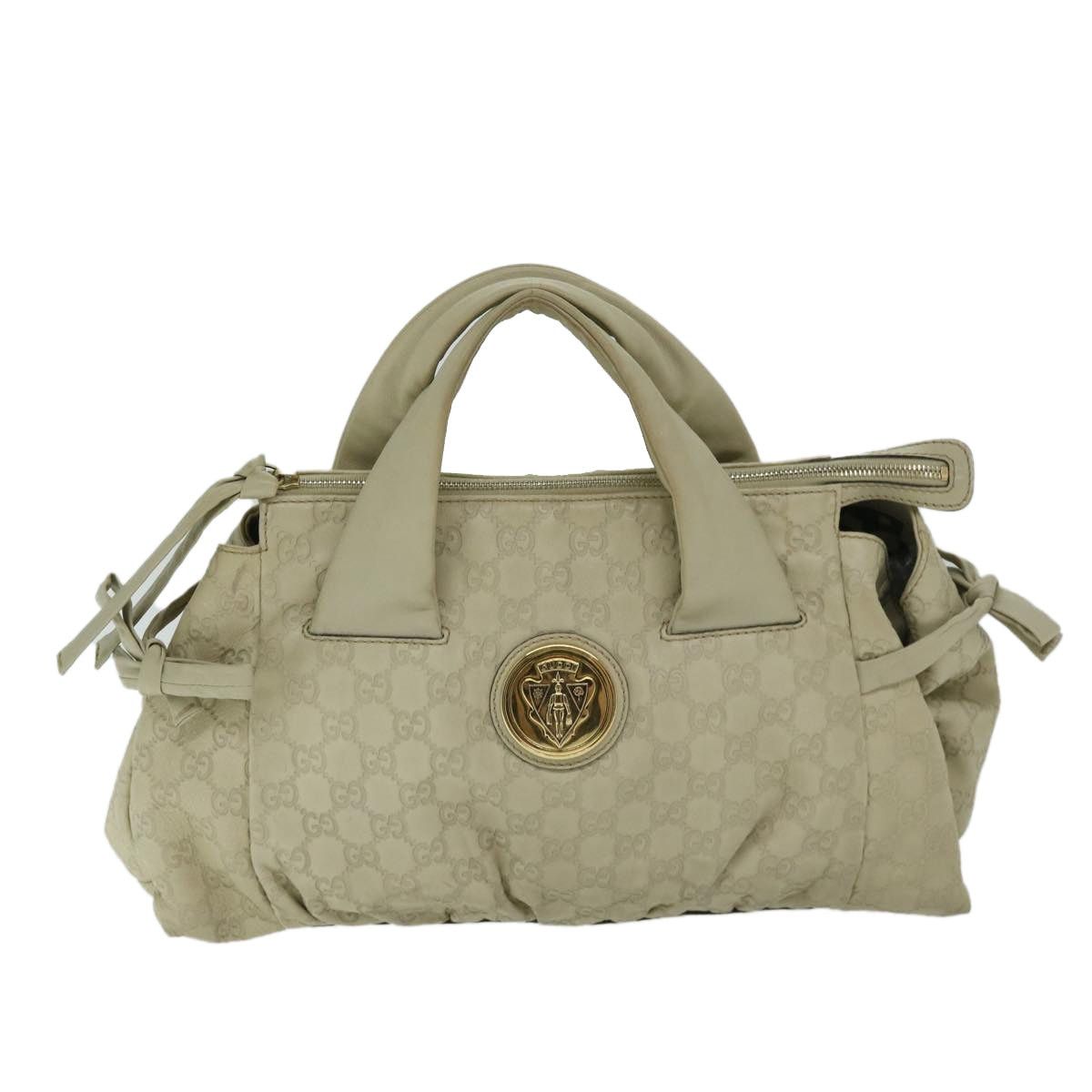 Gucci GUCCI Guccissima GG Canvas Hand Bag Beige Size ONE SIZE - 13 Thumbnail