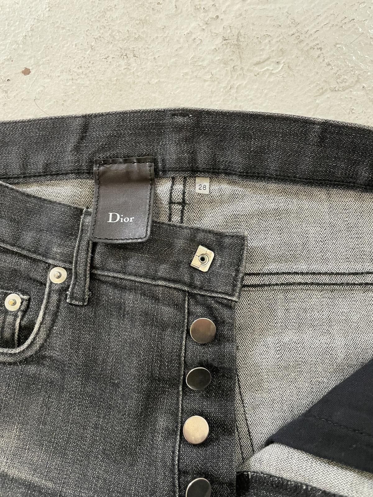 Other Dior Homme Ss06 Grey Wash Denim Size US 29 - 3 Thumbnail
