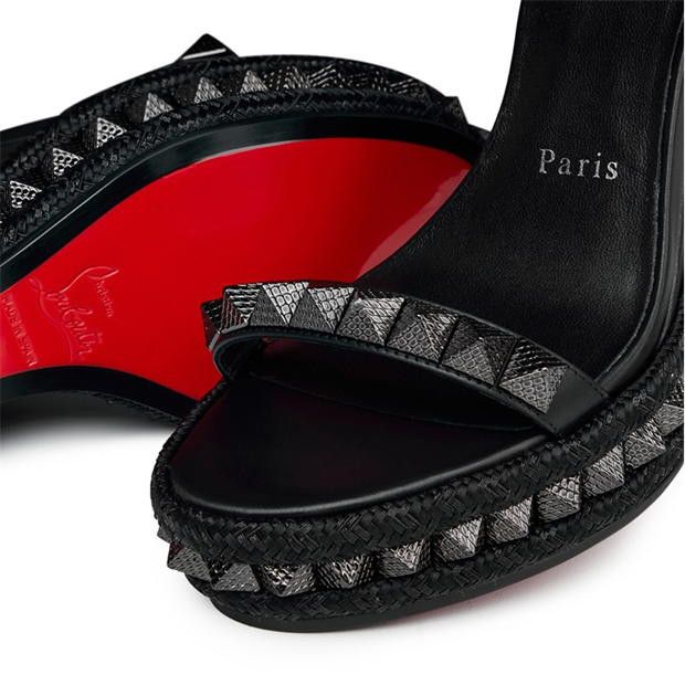 Christian Louboutin Pyraclou 110mm Espadrilles Size US 8 / IT 38 - 6 Thumbnail
