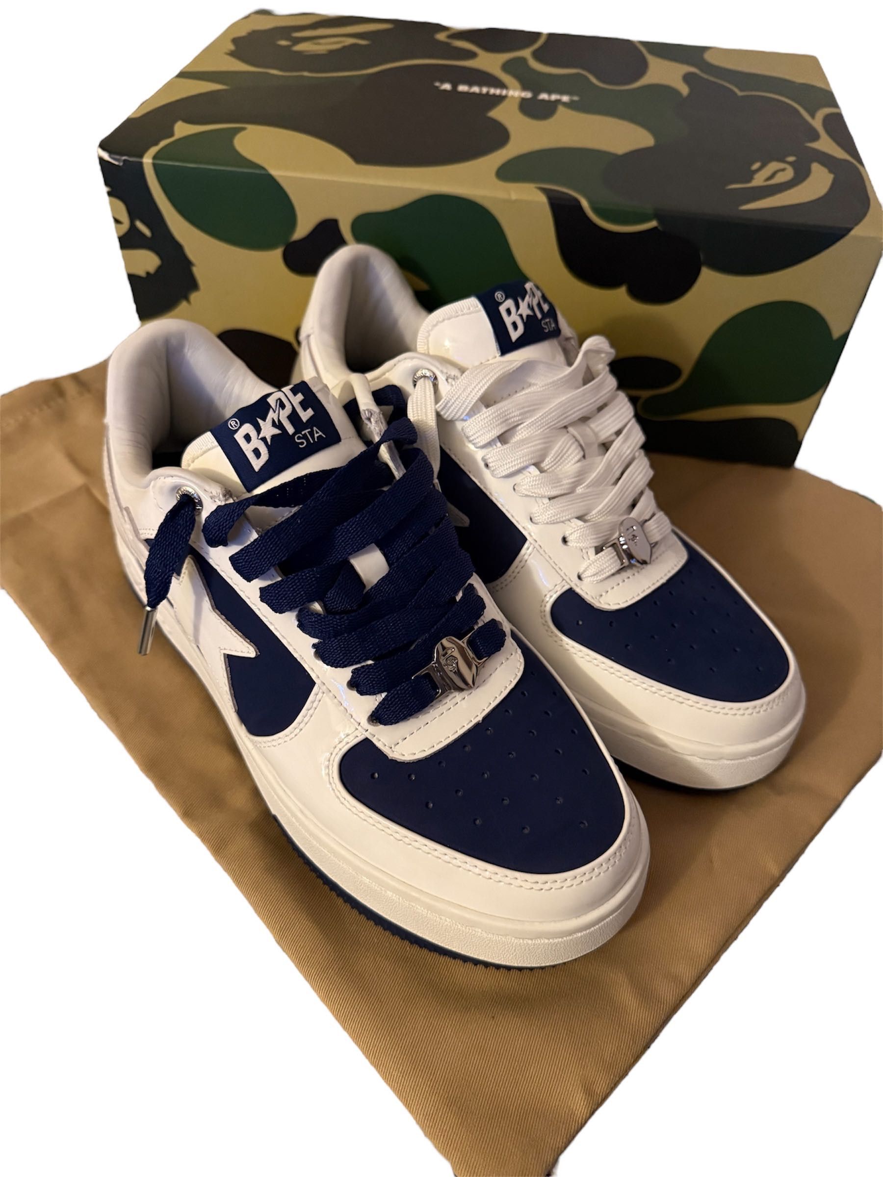 Bape BAPE STA #6 MENS NAVY Size US 8 / EU 41 - 1 Thumbnail