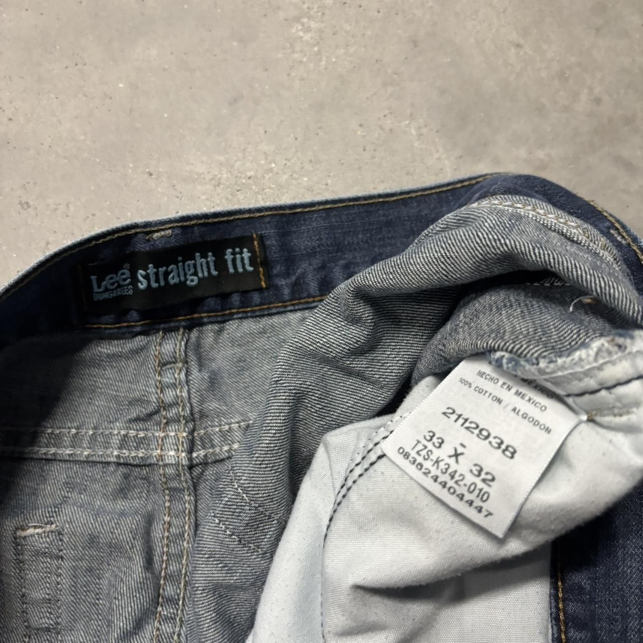 Japanese Brand × Vintage Crazy Vintage Y2K/2000s Grunge Dark Wash Essential Denim Jeans! Size US 33 - 8 Thumbnail