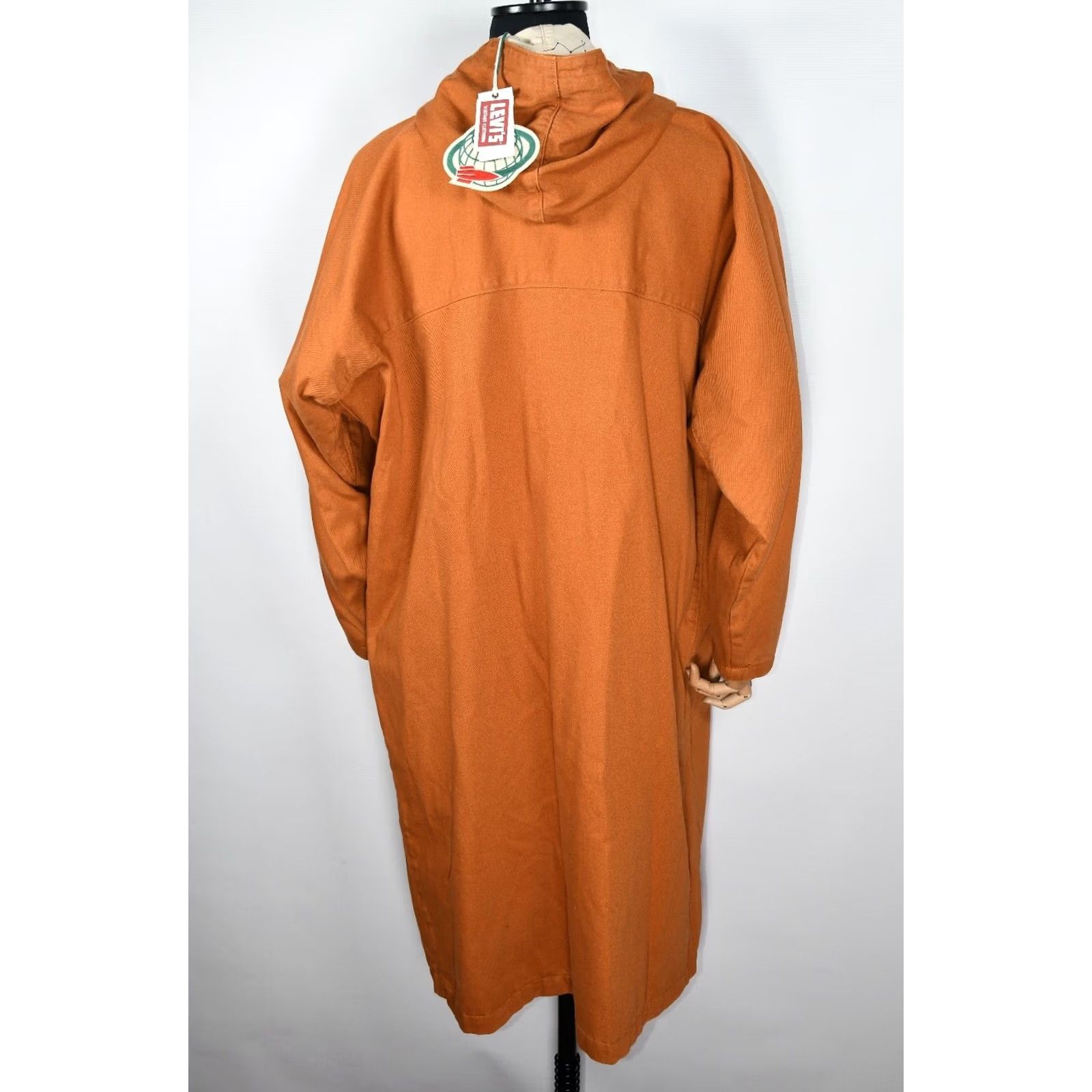 Levi's LVC Levi's 1940s Rocket City Jacket Parka Coat Mens L Orange Vintage Levi's LVC Rocket City Jacket Coat Mens L Size US L / EU 52-54 / 3 - 5 Thumbnail