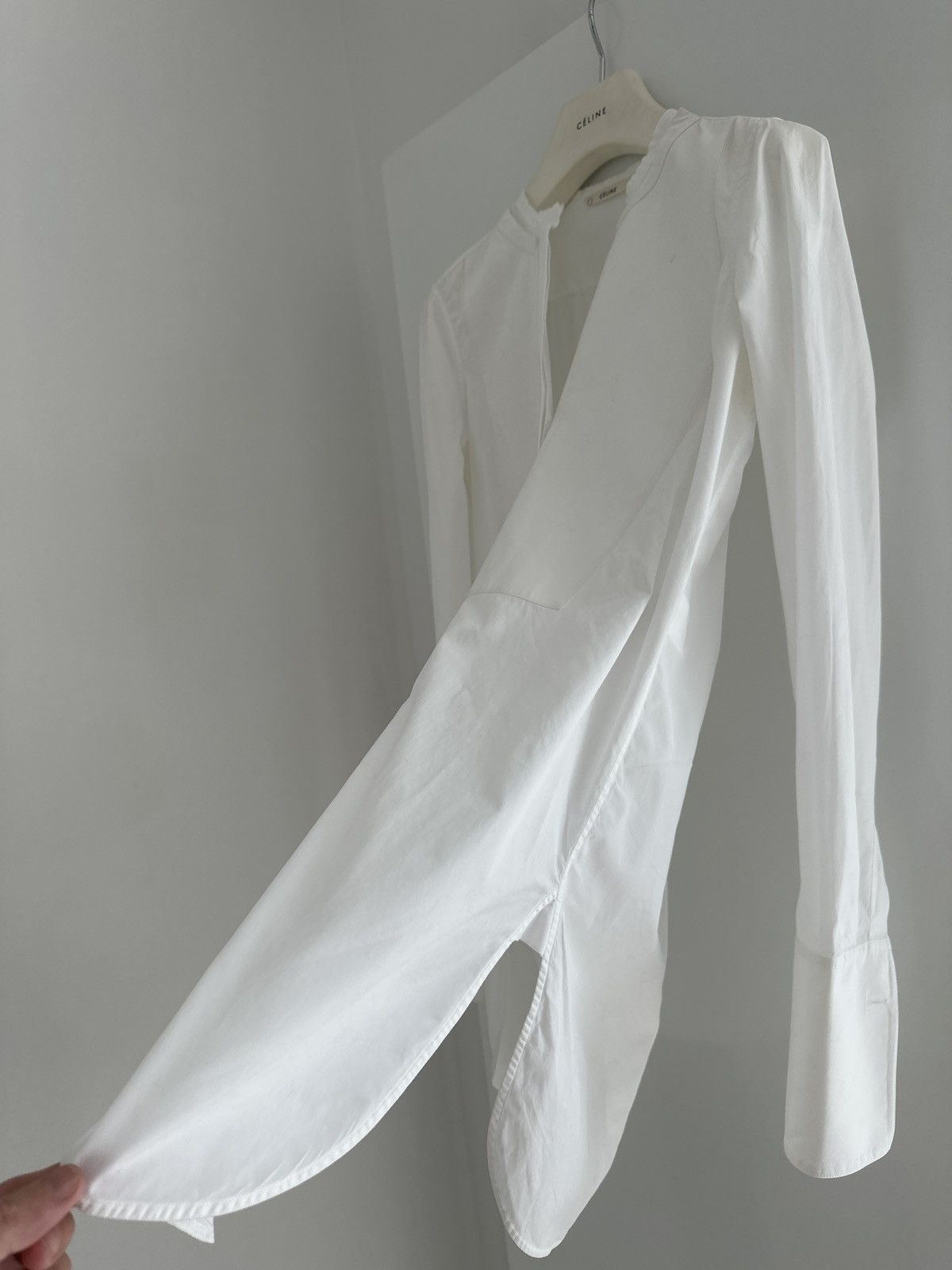 Celine Celine Phoebe Philo Poplin Shirt Size S / US 4 / IT 40 - 7 Thumbnail