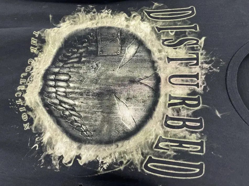 Band Tees All Over Print Disturbed Tee Shirt Size US L / EU 52-54 / 3 - 7 Thumbnail