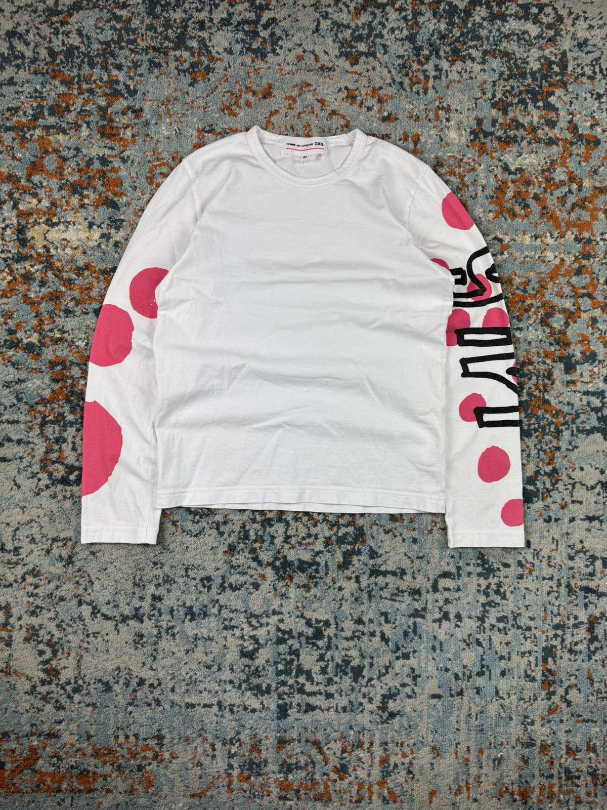 Comme des Garcons Comme des garcons girl long sleeve print graphic tee boxy Size M / US 6-8 / IT 42-44 - 1 Thumbnail
