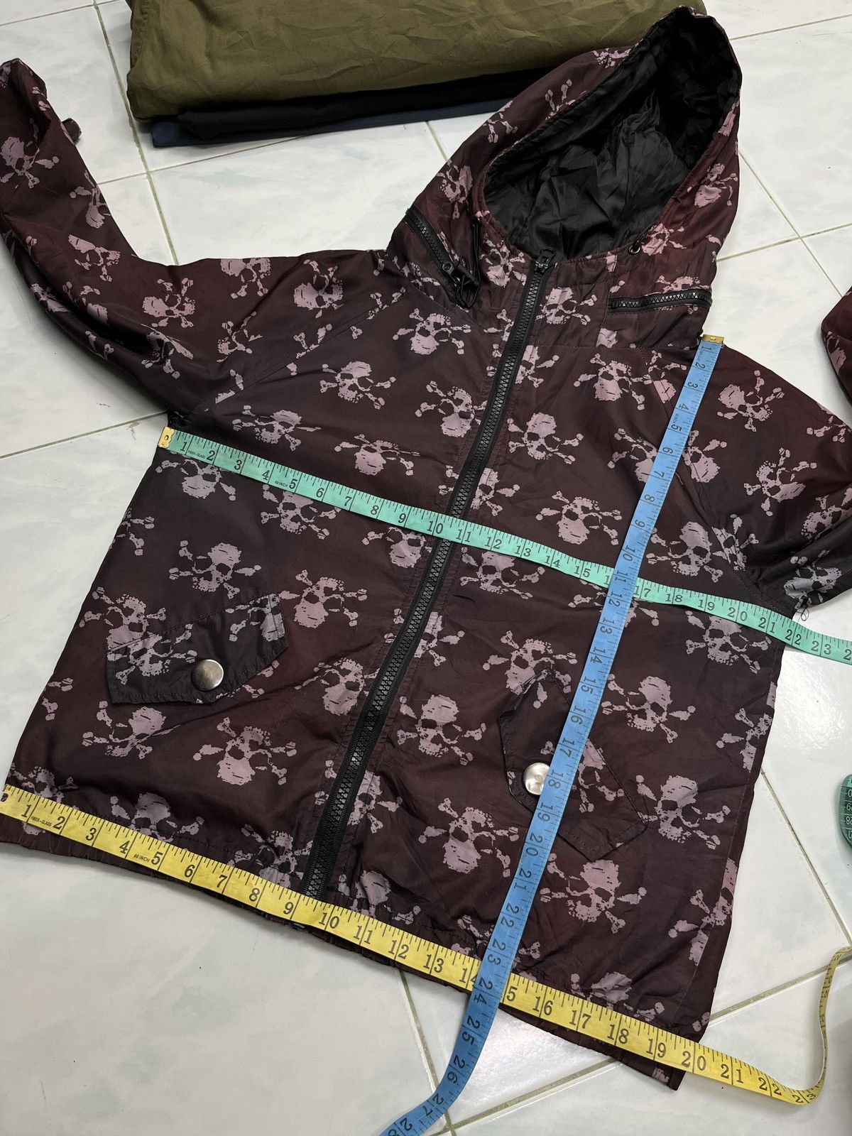 Japanese Brand 🔥ARCHIVE🔥 BANANA TRIP SKULLS HOODIE JACKET Size S / US 4 / IT 40 - 17 Thumbnail