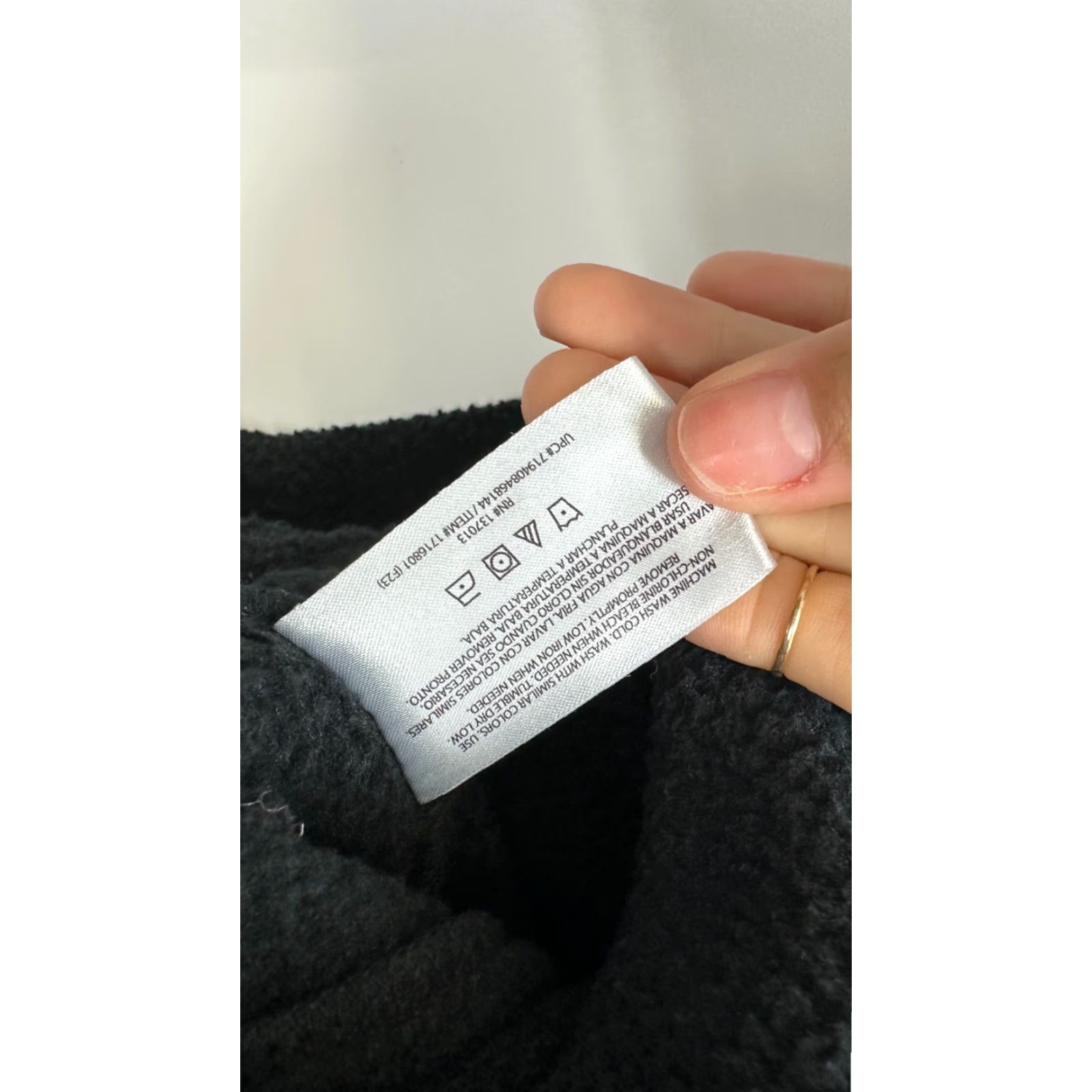 Orvis VINTAGE Orvis Jacket Mens XL Black Fleece Heavyweight Full Zip Pocket Stand-Up Collar Regular Fit Short Coat/Outerwear Size US XL / EU 56 / 4 - 5 Thumbnail
