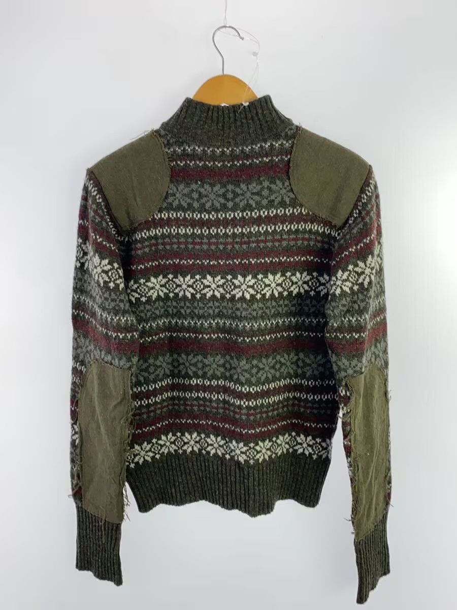 Comme des Garcons × Junya Watanabe Military Patch Nordic Wool Knit Sweater Size US S / EU 44-46 / 1 - 2 Thumbnail