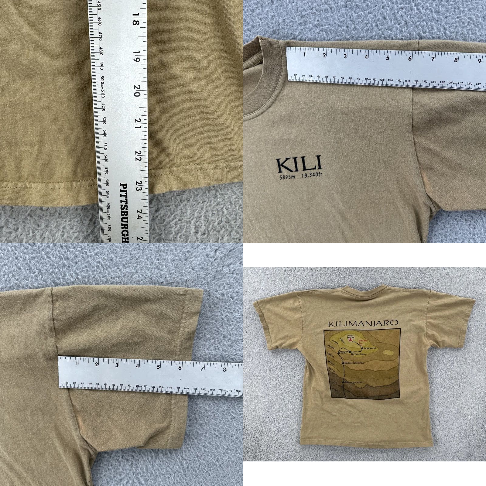 Vintage VINTAGE Kilimanjaro Men’s Small Brown T Shirt Mount Kilimanjaro Africa Shirt Mens Short Sleeve Crew Neck 90s Outdoor Africa Brown Size US S / EU 44-46 / 1 - 9 Thumbnail