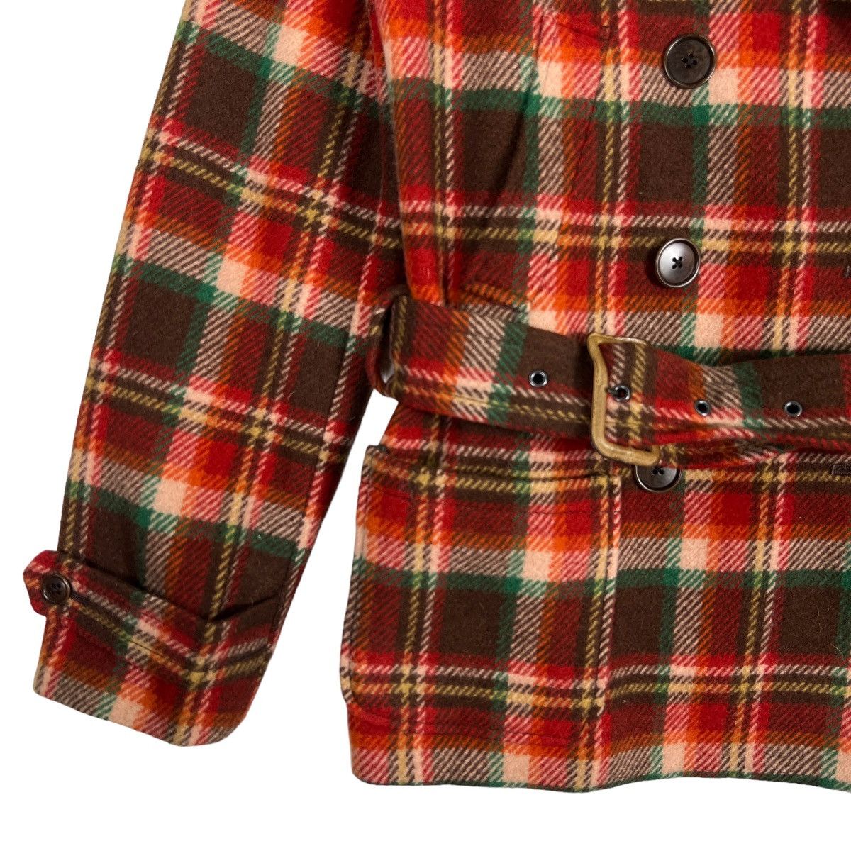 Ralph Lauren 🔥 RALPH LAUREN WOOL PLAID DOUBLE BREAST Size US S / EU 44-46 / 1 - 4 Thumbnail