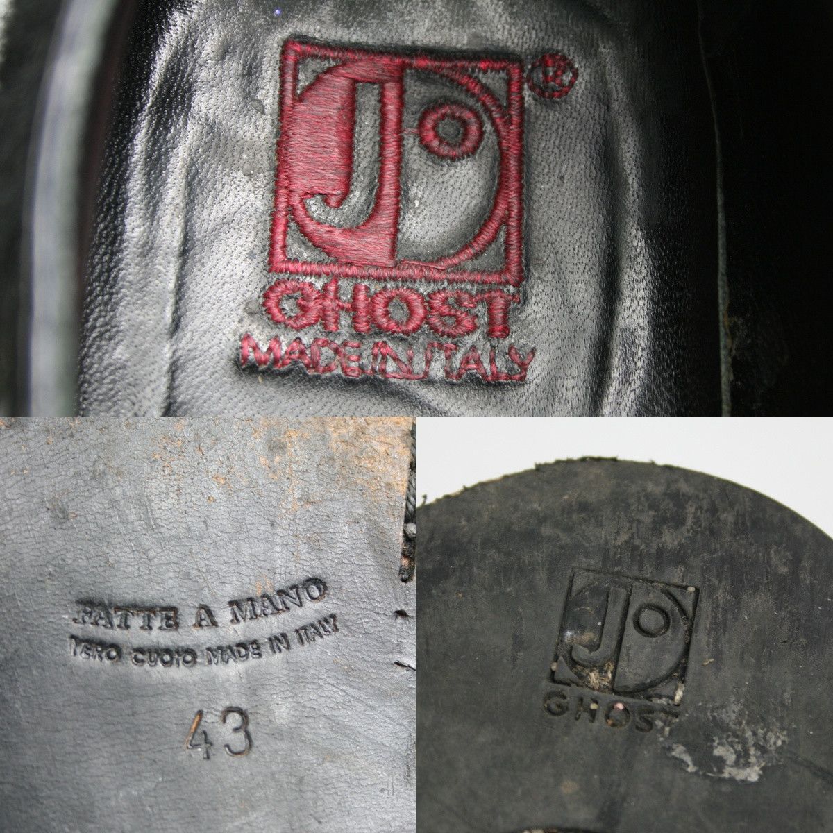 Jo Ghost 00S Y2K Avant Garde Pony Hair Derby Shoes Vintage Size US 10 / EU 43 - 14 Thumbnail