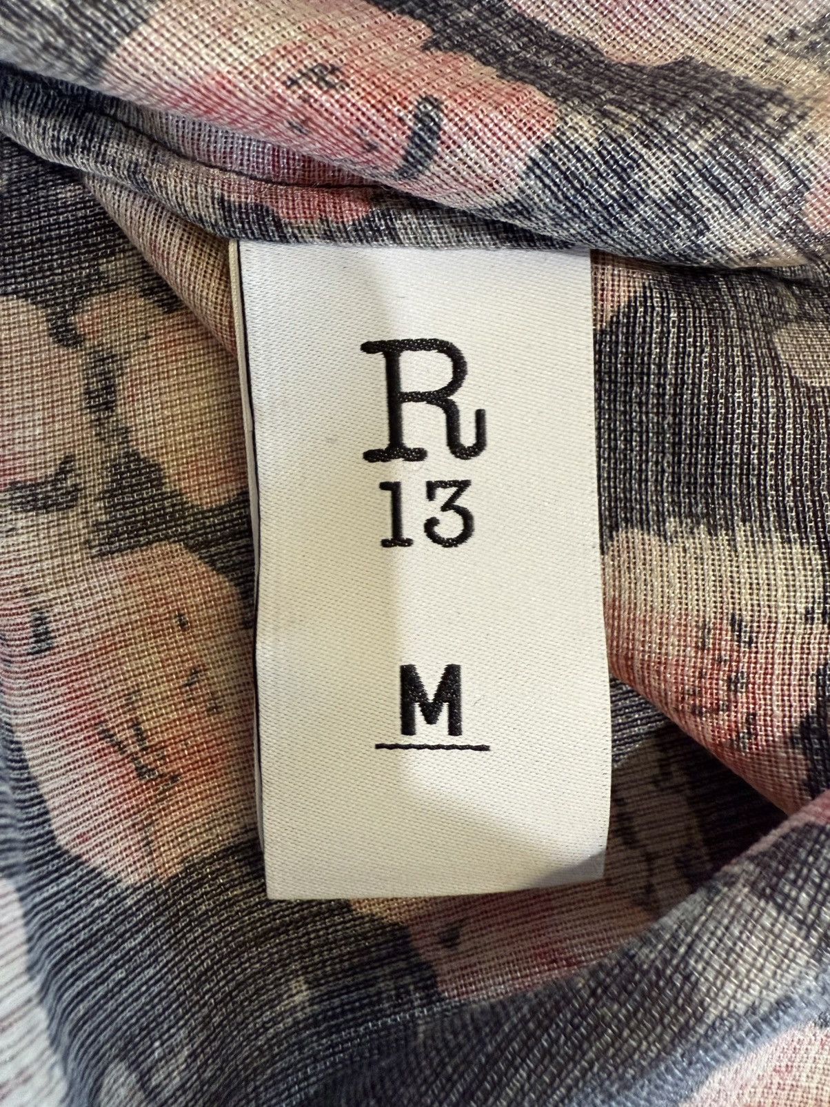 R13 R13 Shrunken Blouse With Pleated Tuxedo Front Size M / US 6-8 / IT 42-44 - 12 Thumbnail