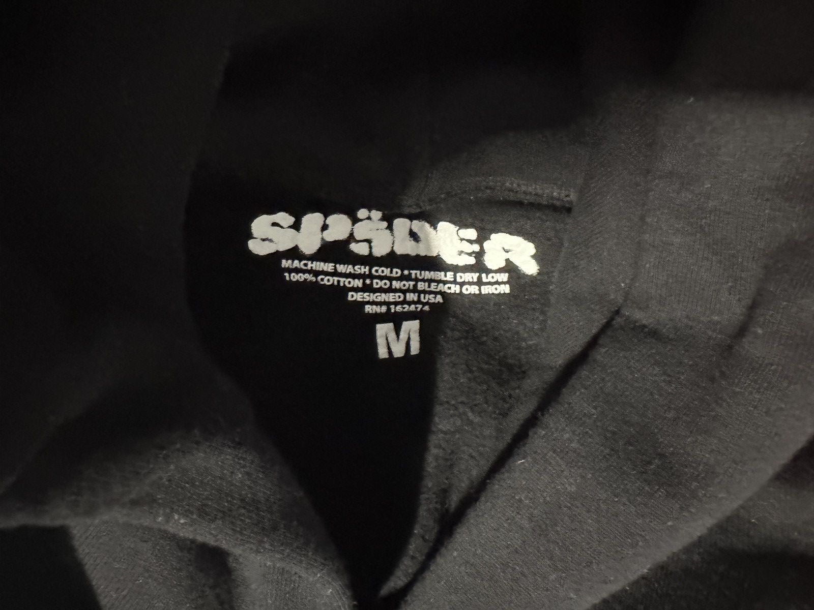 Sp5der RHINESTONE OG HOODIE Size US M / EU 48-50 / 2 - 3 Thumbnail