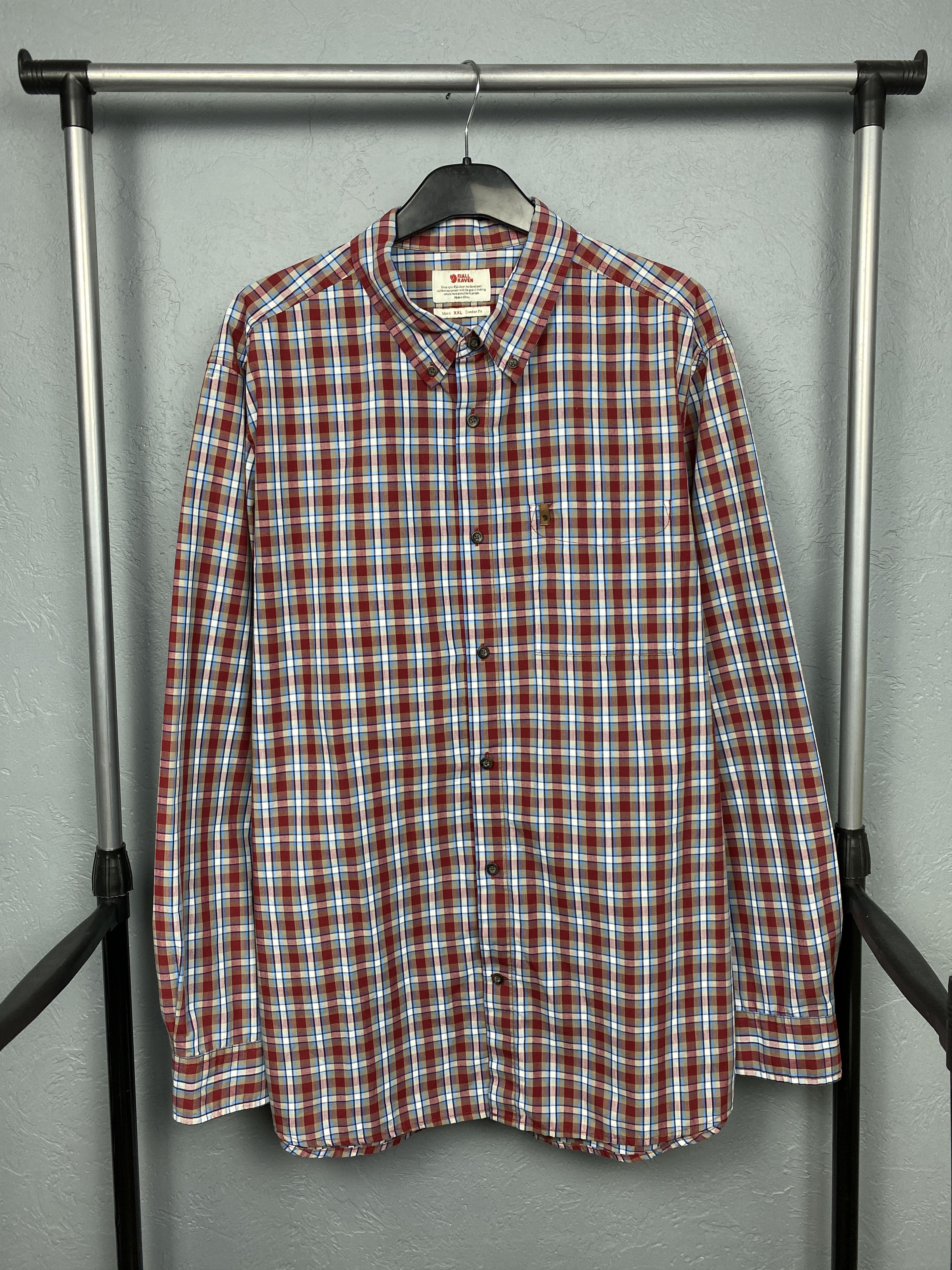 Fjallraven Fjallraven Vintage Mens Check Long Sleeve Shirt Size US XXL / EU 58 / 5 - 1 Thumbnail