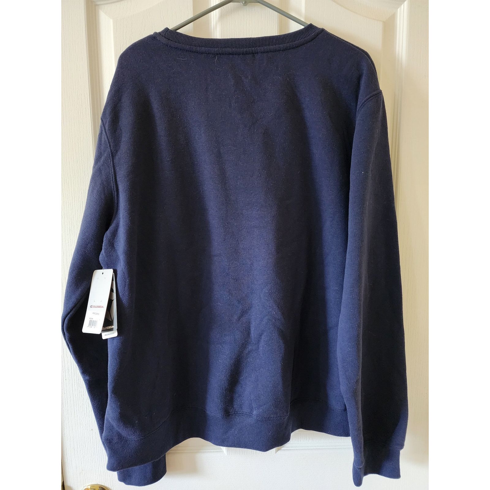 Colosseum Athletics Notre Dam Women's Sweatshirt XXL Colosseum Navy Green NWT Size XXL / US 16-18 / IT 52-54 - 3 Thumbnail