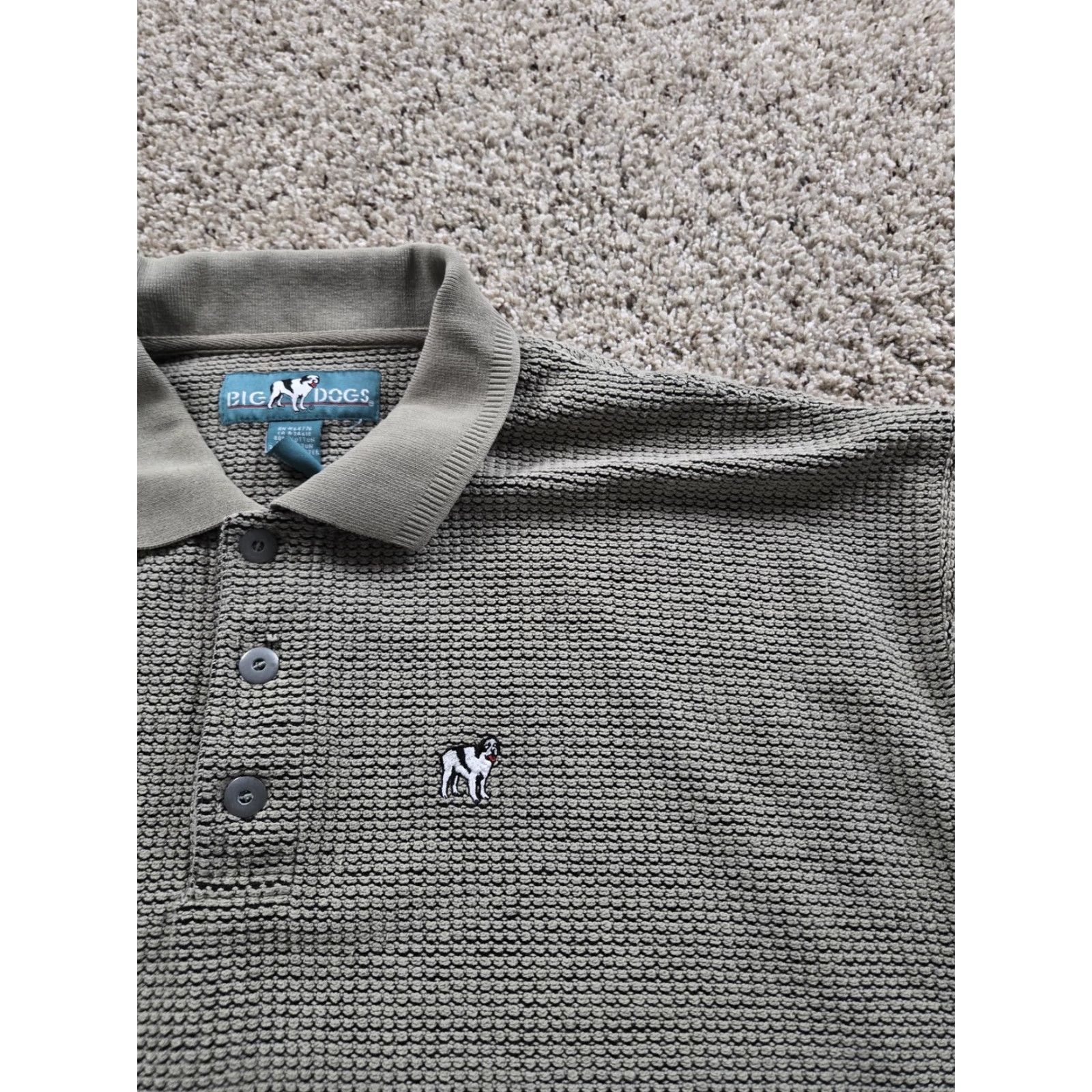 Big Dogs VINTAGE Big Dogs Polo Shirt Mens 2XL Brown Short Sleeve Cotton Blend 90s Polo Shirt Mens 2XL Brown Short Sleeve Cotton Blend 90s Size US XXL / EU 58 / 5 - 3 Thumbnail