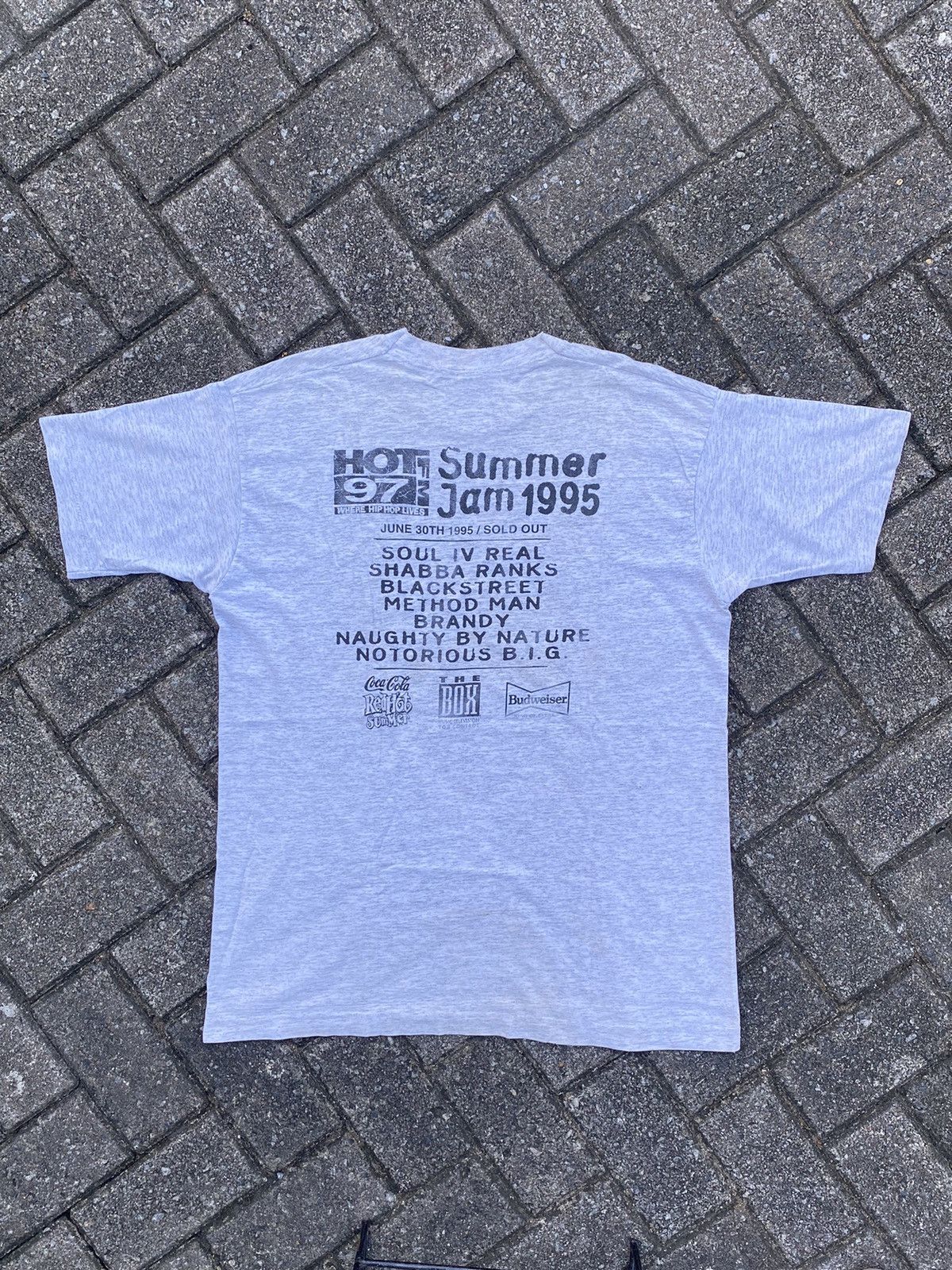 Band Tees × Vintage Vintage Summer Jam 1995 Hot 97.Fm Rap Hip Hop Tees Size US XL / EU 56 / 4 - 9 Thumbnail