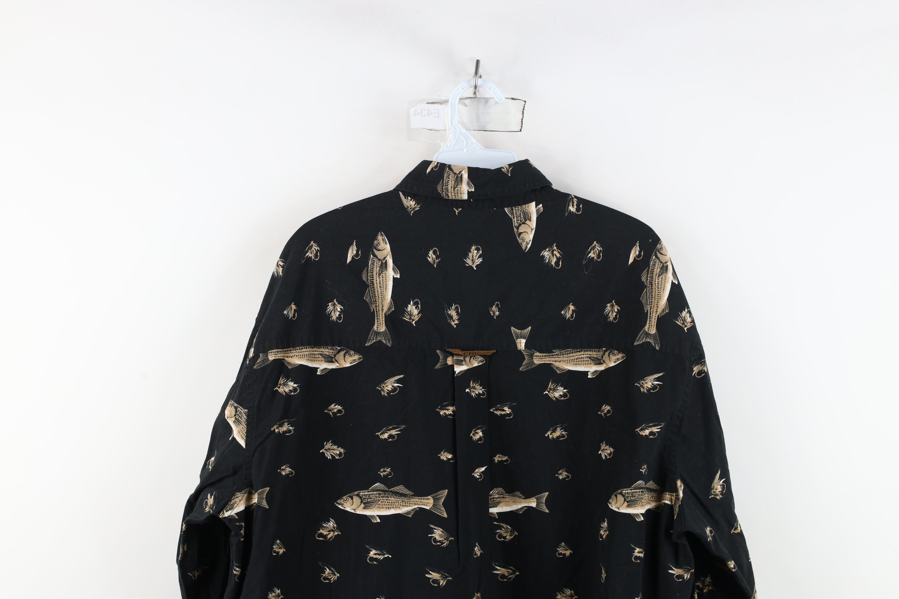 Polo Ralph Lauren Vintage 90s Chaps Ralph Lauren All Over Print Button Shirt Size US L / EU 52-54 / 3 - 14 Thumbnail