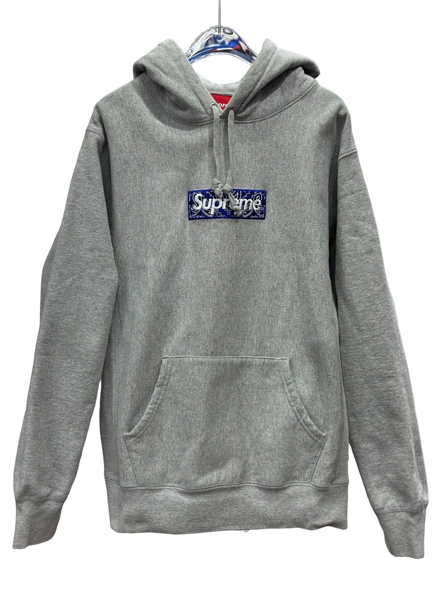 Supreme Supreme Bandana Box Logo Hoodie | Grailed